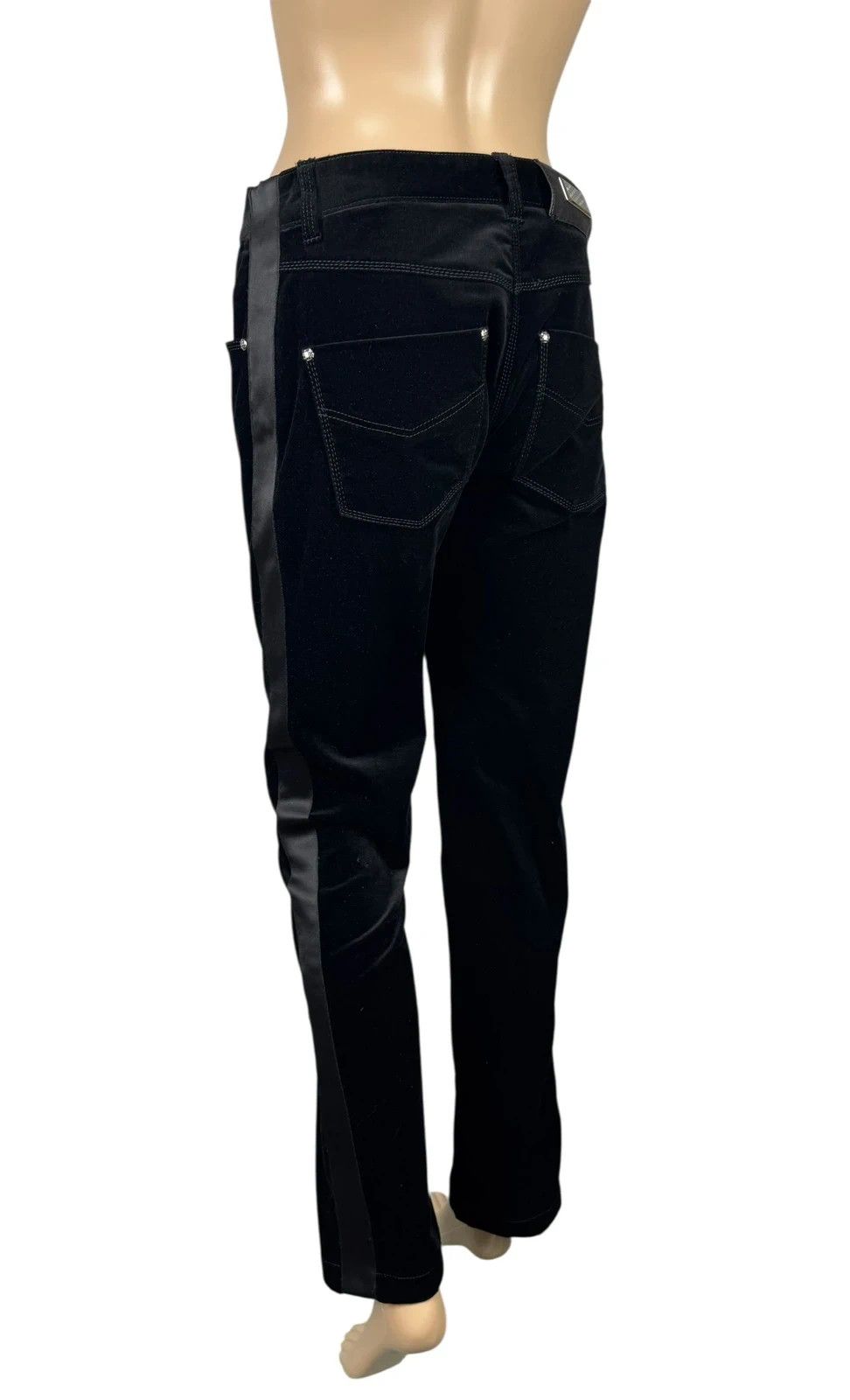Zilli Zilli Womens Pants Velour size 40 Size 27" / US 4 / IT 40 - 6 Thumbnail