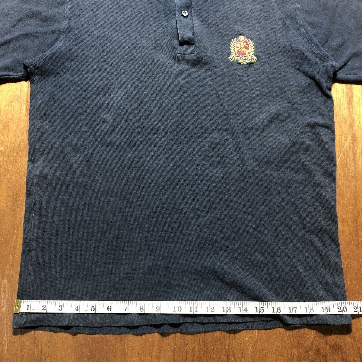 Burberry × Vintage Vintage Burberrys Collar T-Shirt Size US S / EU 44-46 / 1 - 10 Thumbnail