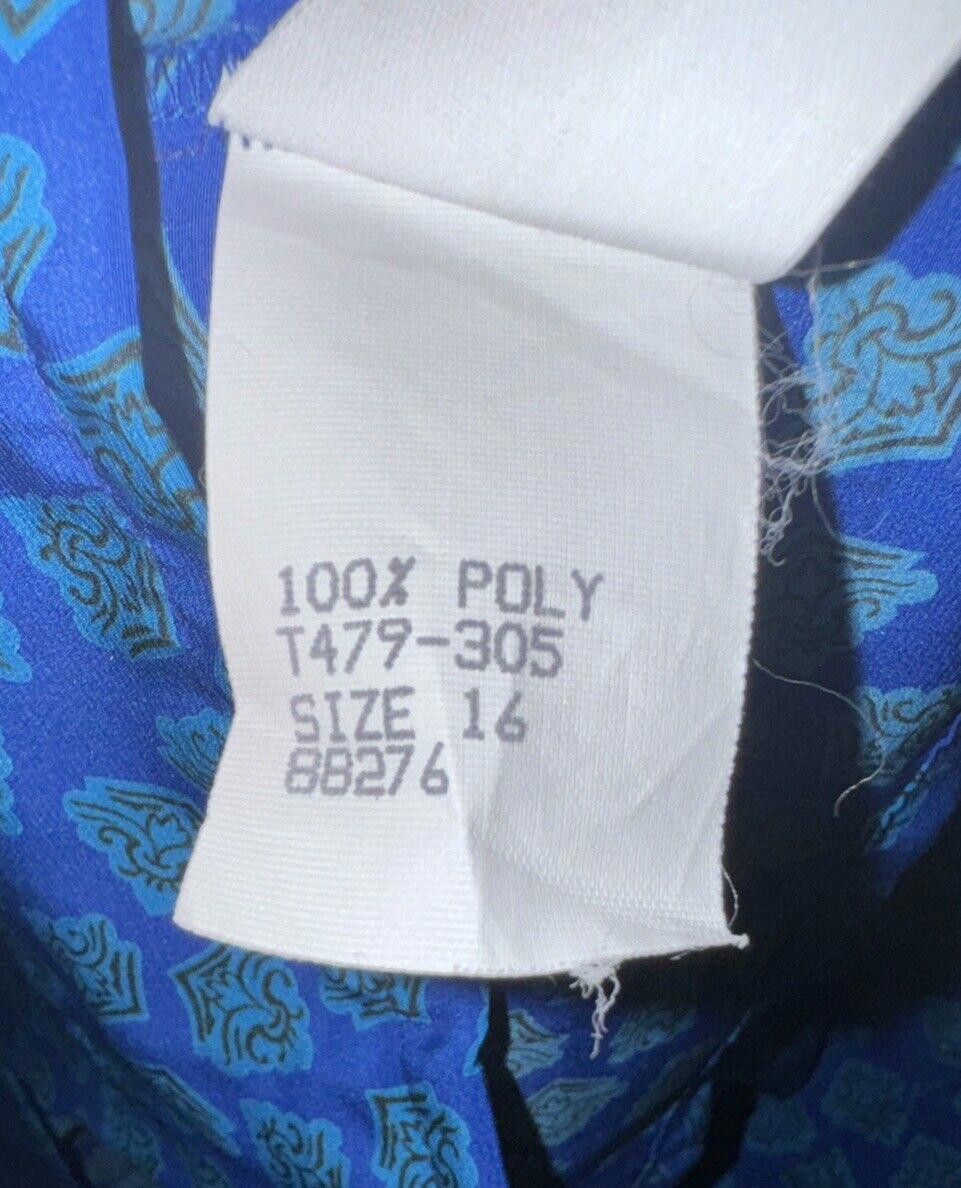 Pendleton Vintage Country Sophisticates Pendleton Blue Blouse 16 XL Size XXL / US 16-18 / IT 52-54 - 6 Thumbnail