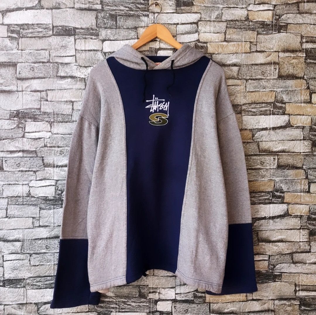Stussy Vintage STUSSY Sweatshirt Hoodie Size US L / EU 52-54 / 3 - 1 Thumbnail
