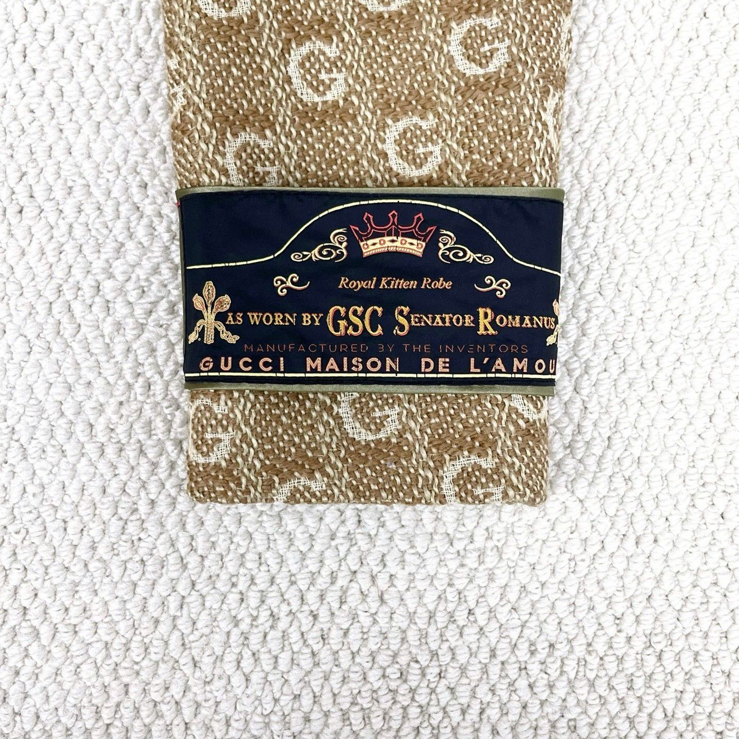 Gucci Gucci Beige GG Monogram Wool Button Coat Size US S / EU 44-46 / 1 - 4 Thumbnail
