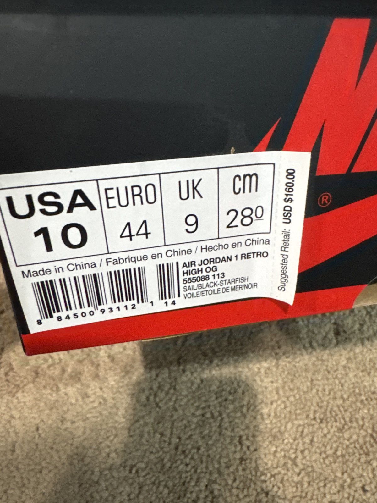 Jordan Brand Jordan 1 Shattered Backboard Away 2016 Size US 10 / EU 43 - 7 Thumbnail