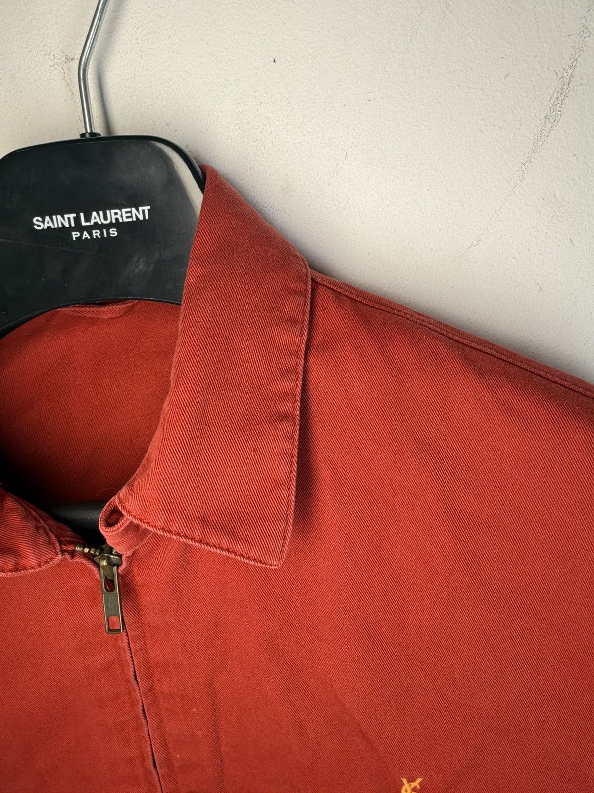 Yves Saint Laurent Cotton YSL Windbreaker Jacket 90s Bomber Zip Up Vintage Size US M / EU 48-50 / 2 - 8 Thumbnail
