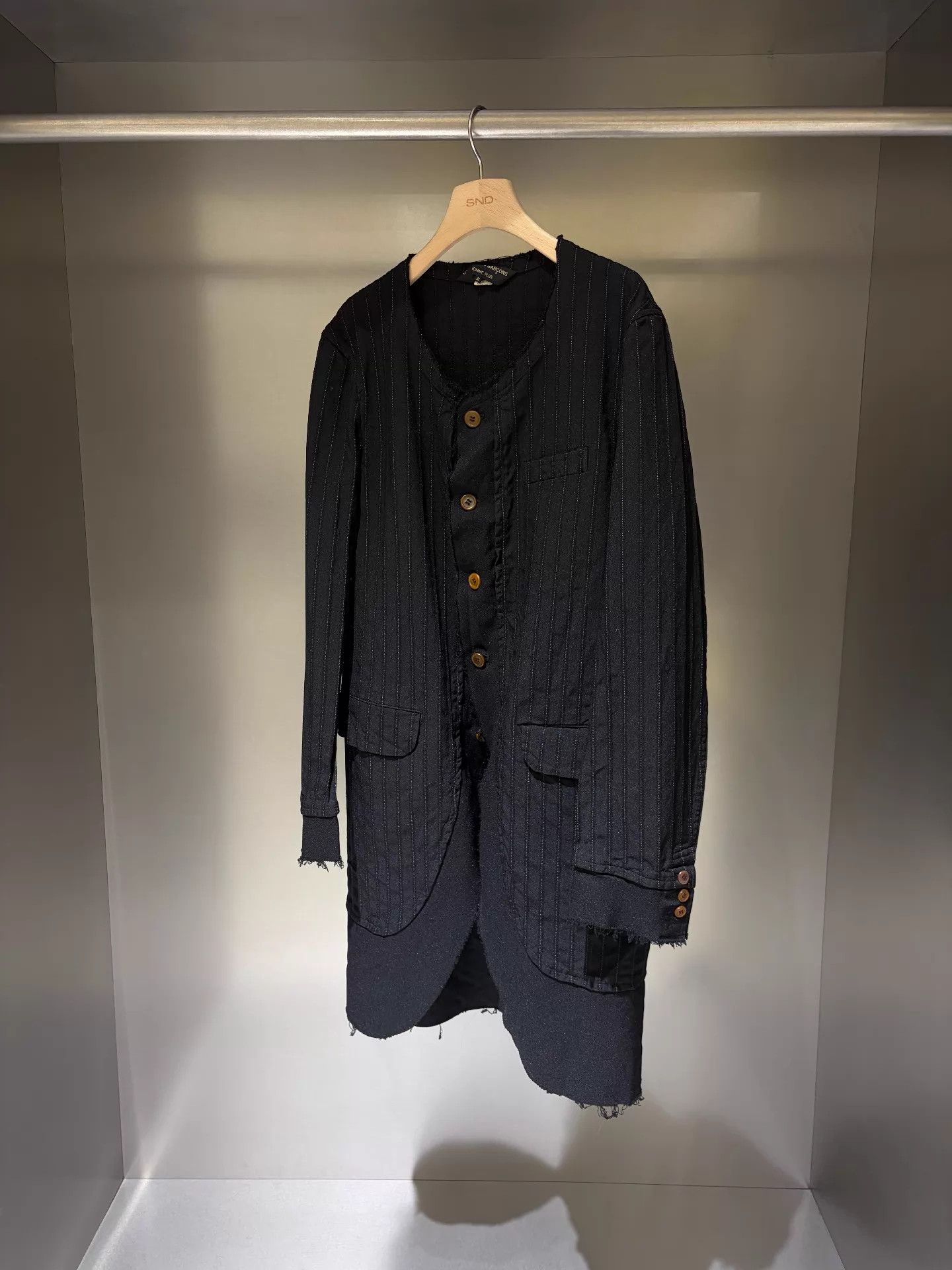 Comme des Garcons Corduroy Long Jacket in Orange | Grailed