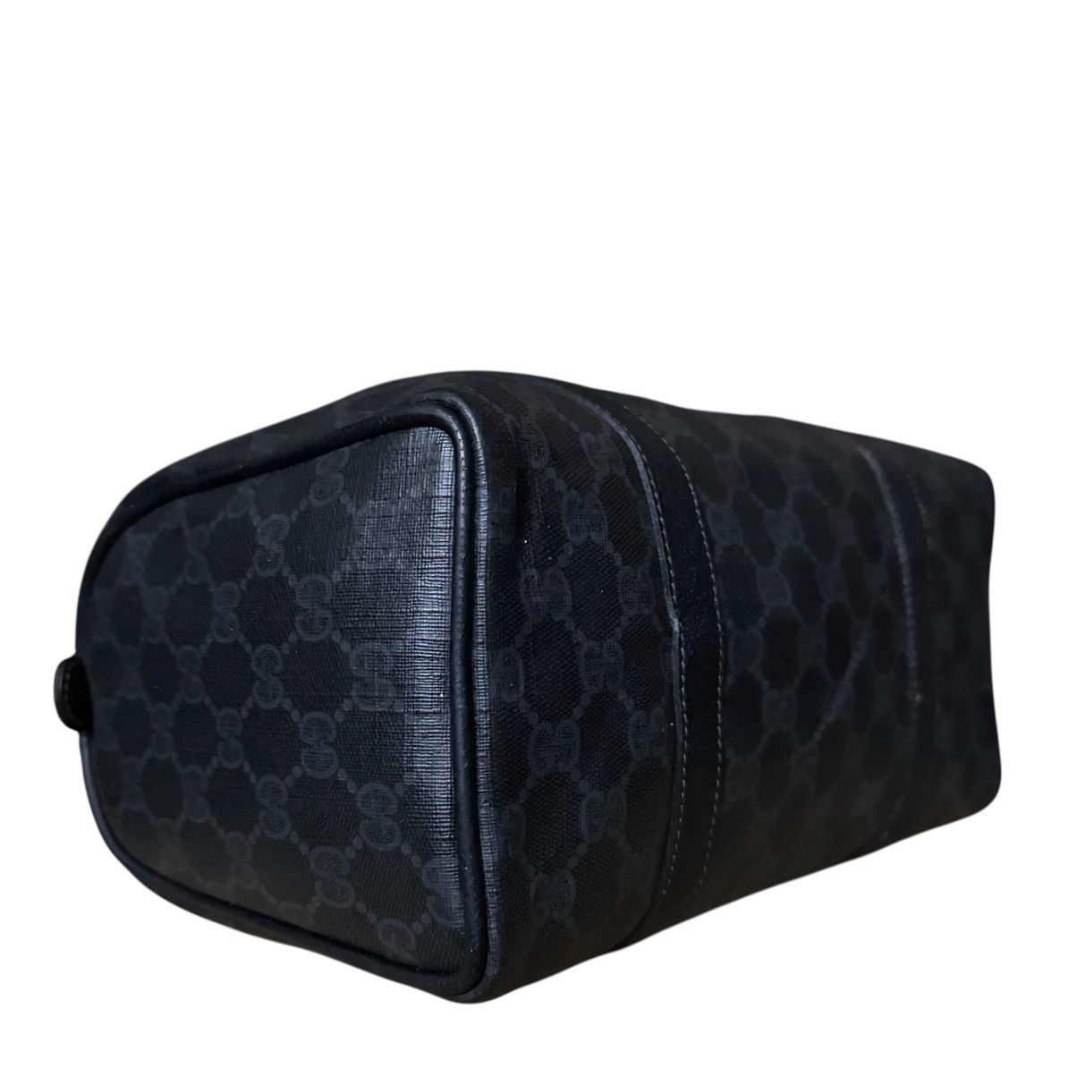 Gucci Gucci Boston GG Monogram Black Leather Vintage Size ONE SIZE - 5 Thumbnail