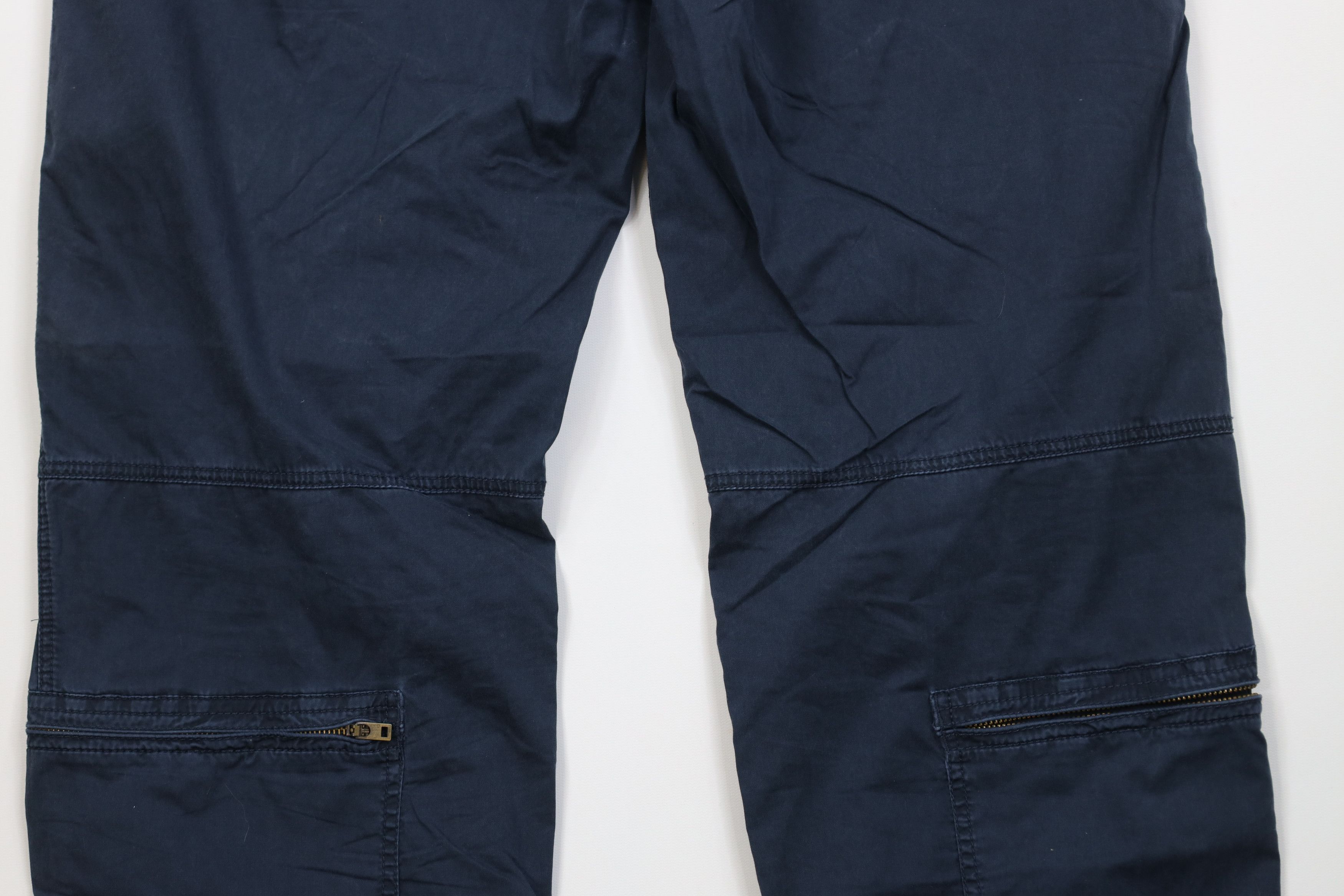 Express Vintage Y2K Express X2 Wide Leg Paratrooper Cargo Pants Size US 36 / EU 52 - 14 Thumbnail
