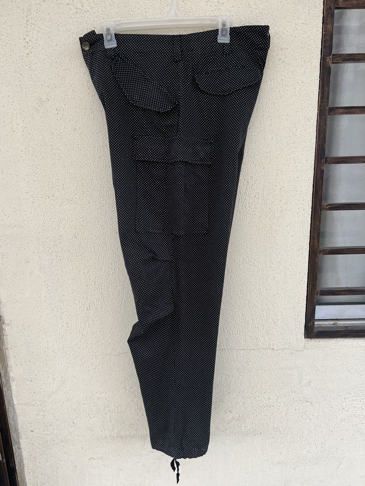 Vintage Vintage Human Forum Japan Baggy Polka Dot Cargo Trouser Size US 32 / EU 48 - 20 Thumbnail