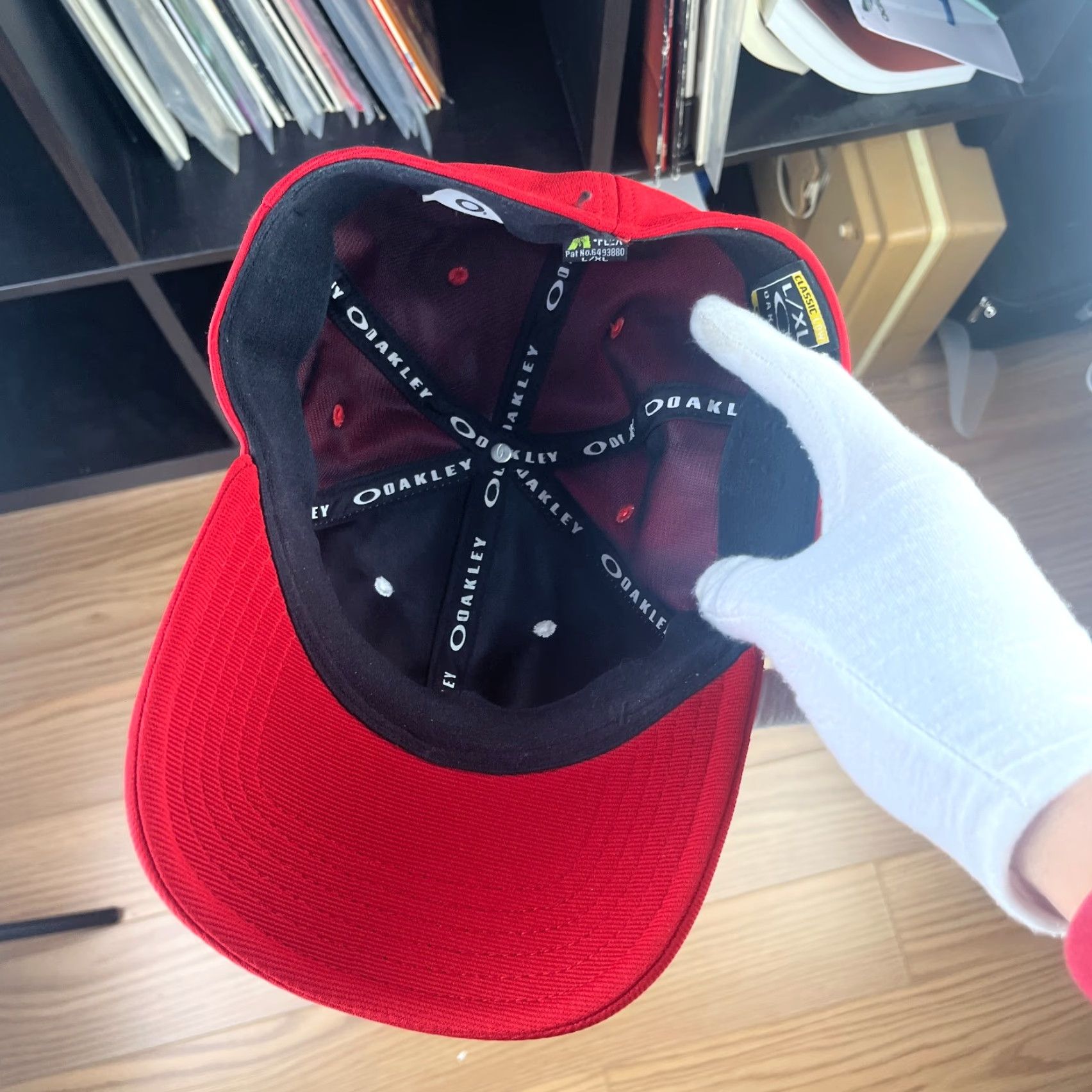 Oakley VINTAGE Oakley Baseball Cap Hat Men L XL White Adjustable 90s Skull Classic Size ONE SIZE - 4 Thumbnail