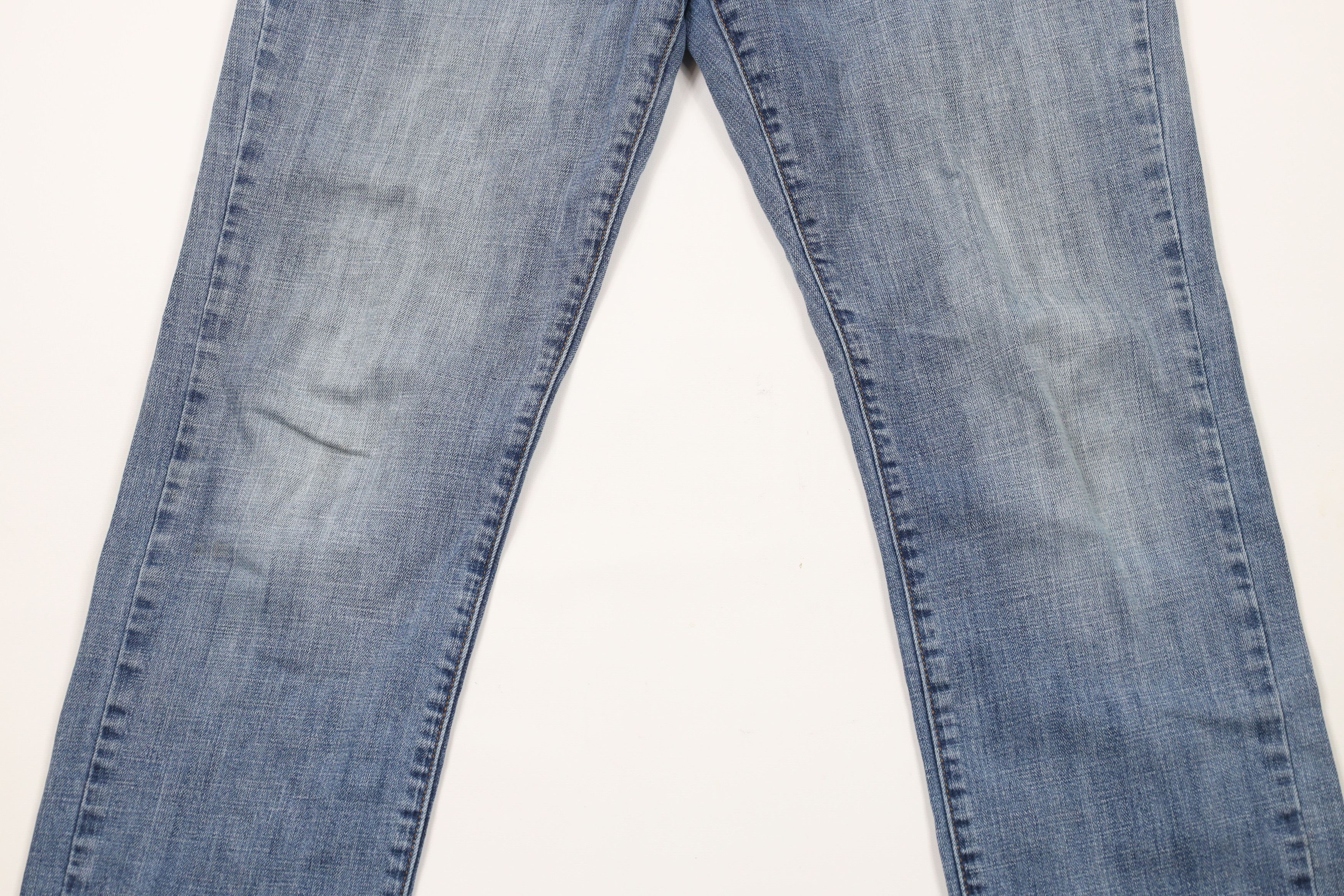 Lucky Brand × Vintage Vintage Lucky Brand 221 Original Straight Jeans Blue Size US 32 / EU 48 - 3 Thumbnail