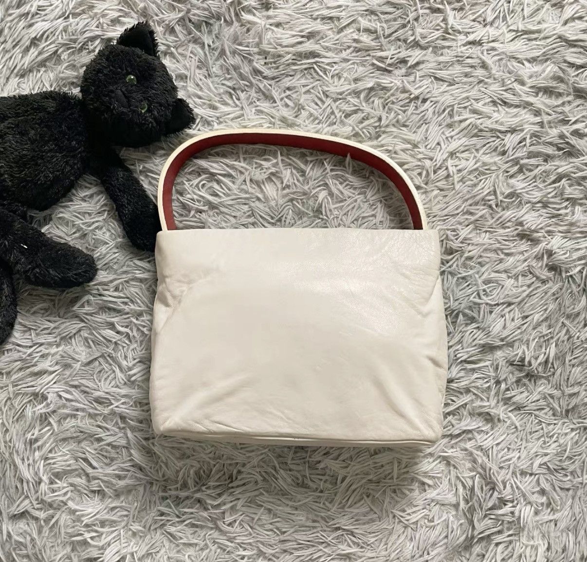 Jean Paul Gaultier Jean Paul Gaultier White Cloud Leather Bag J29 Size ONE SIZE - 1 Thumbnail