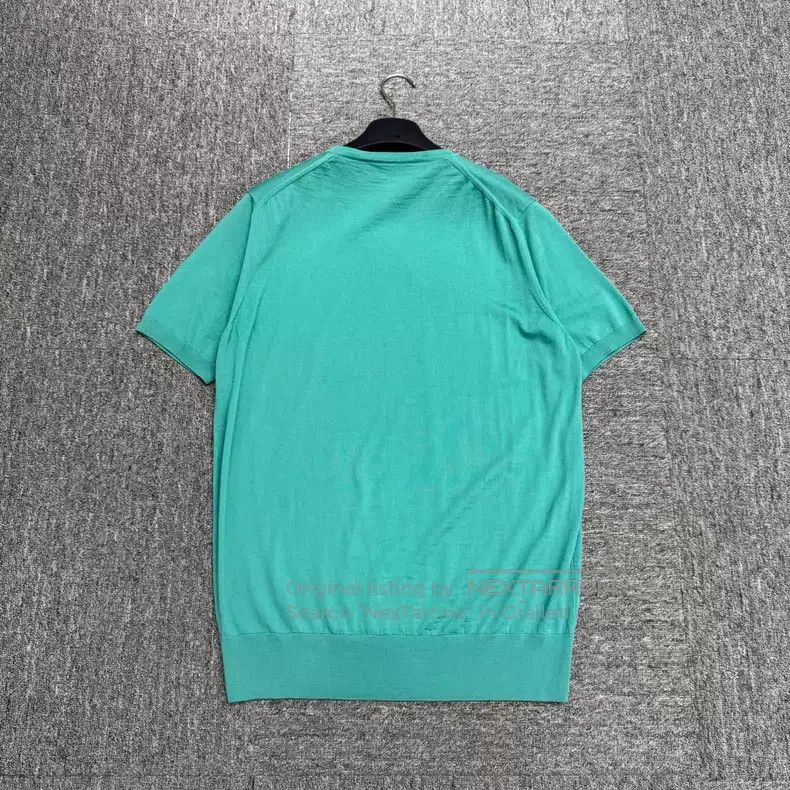 Loro Piana Loro Piana Merino Wool Knit Short Sleeve Size US M / EU 48-50 / 2 - 2 Thumbnail