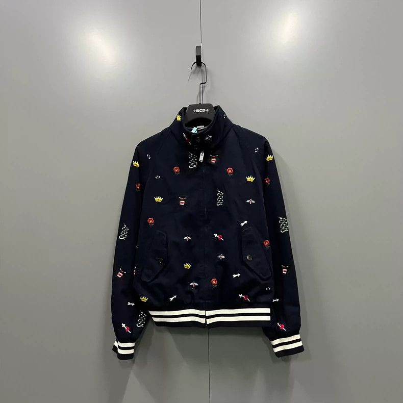 Gucci Gucci Floral crown embroidered zipper jacket 2502-Nextarrow Size US S / EU 44-46 / 1 - 1 Thumbnail