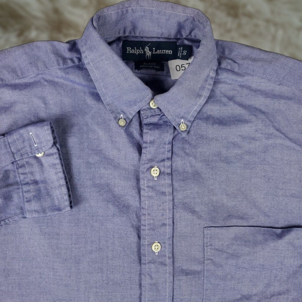 Ralph Lauren Ralph Lauren Shirt Mens Small Blue Pony Button-Up Long Sleeve Casual Business Formal Classic Preppy 90s Theme Mens S Blue Polo? Size US S / EU 44-46 / 1 - 1 Thumbnail