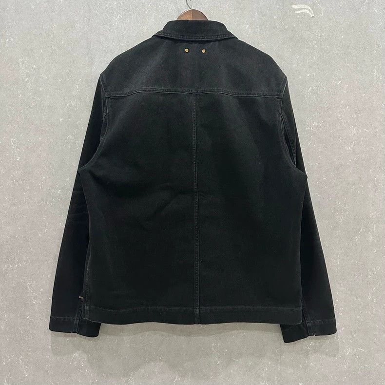 Louis Vuitton Louis Vuitton Washed Old Solid Logo Lapel Casual Long Sleev Size US L / EU 52-54 / 3 - 2 Thumbnail