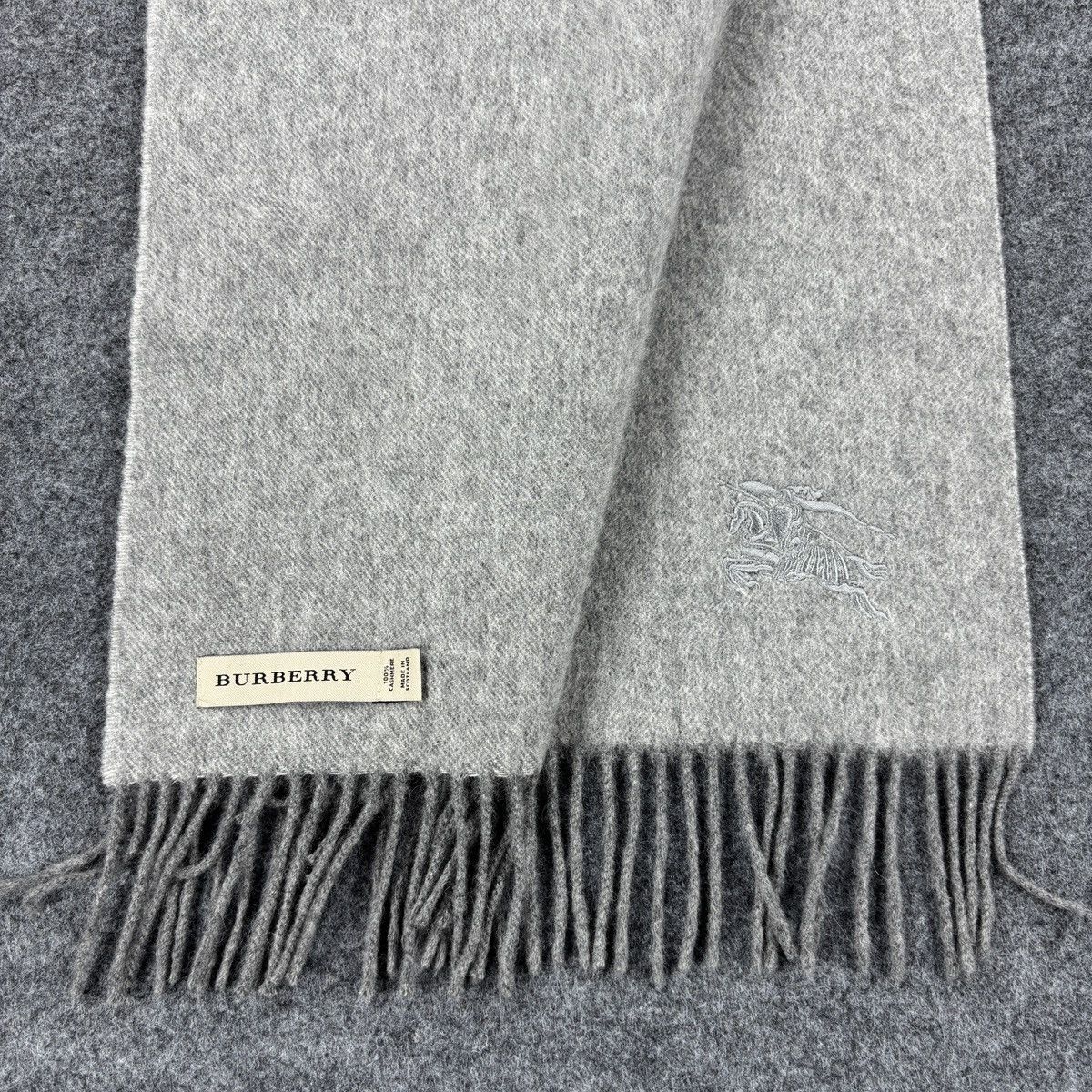 Burberry × Vintage Burberry Scarf # D719 # Muffler # Neckwear # Nova Check Size ONE SIZE - 4 Thumbnail