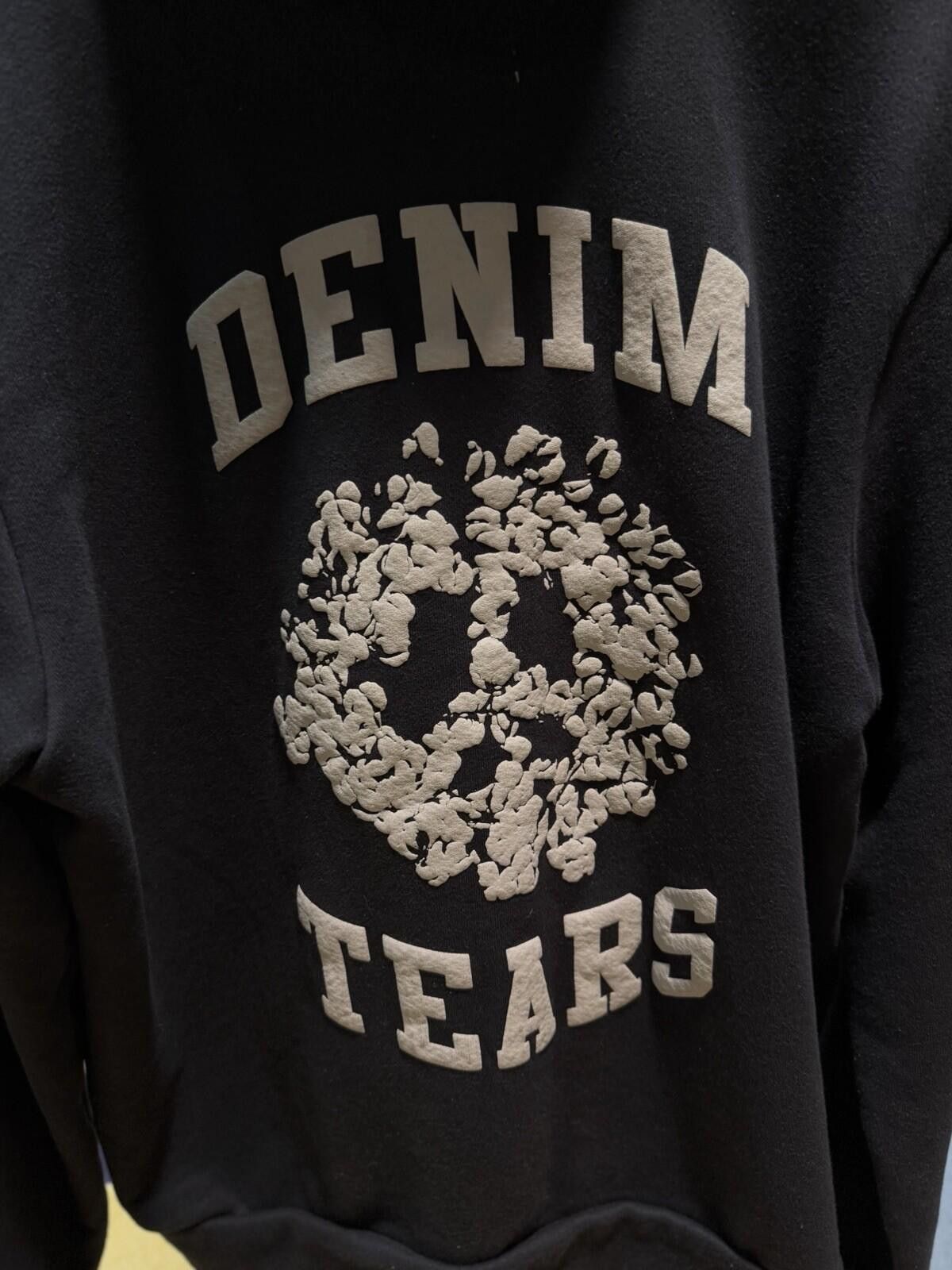 DENIM TEARS Size (XXL) Denim Tears Zip Up Hoodie Black Rare Size US XXL / EU 58 / 5 - 5 Thumbnail