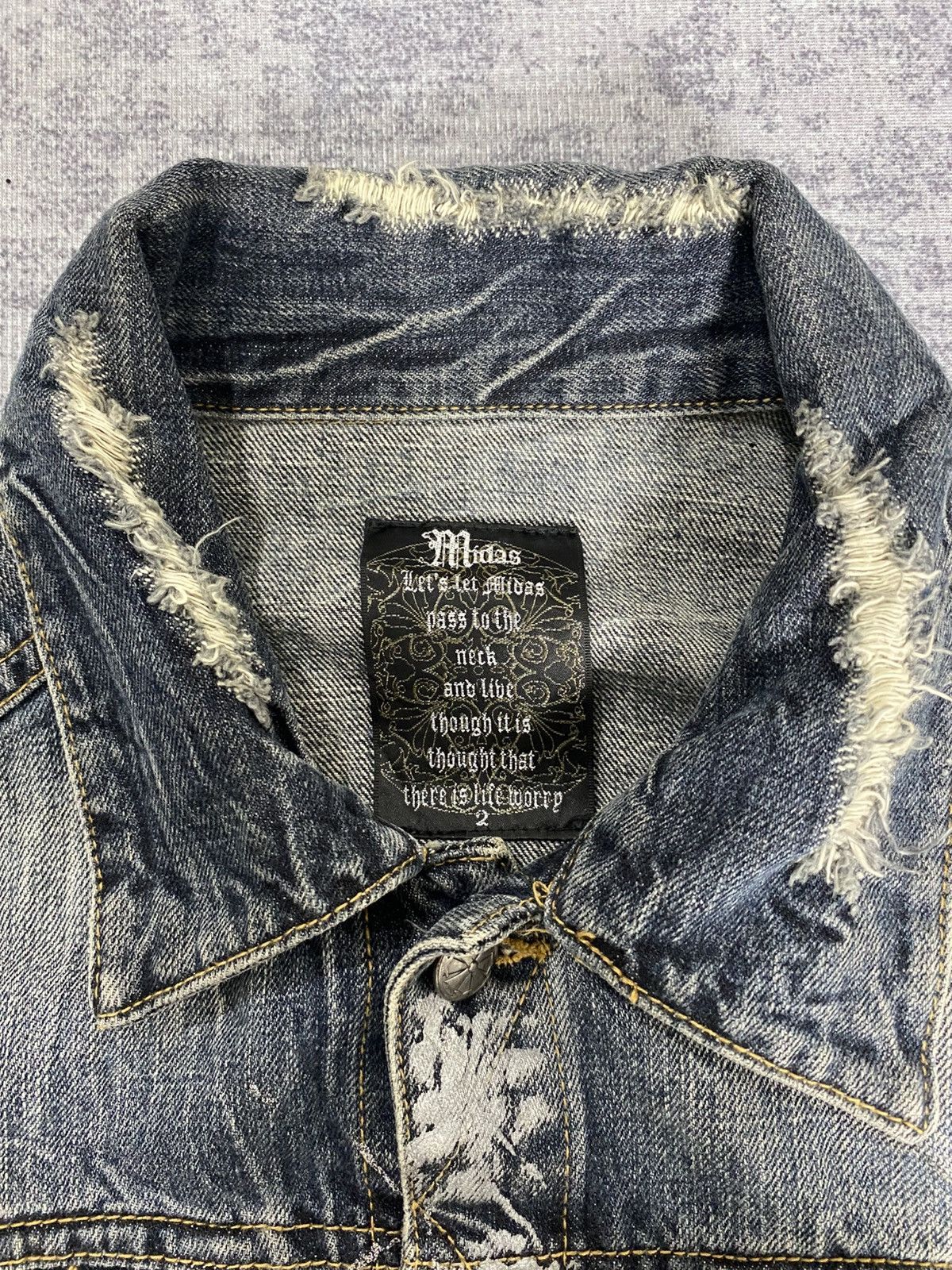 If Six Was Nine Midas distressed splater jackets archives 2000s ifsx lgb Size US M / EU 48-50 / 2 - 4 Thumbnail