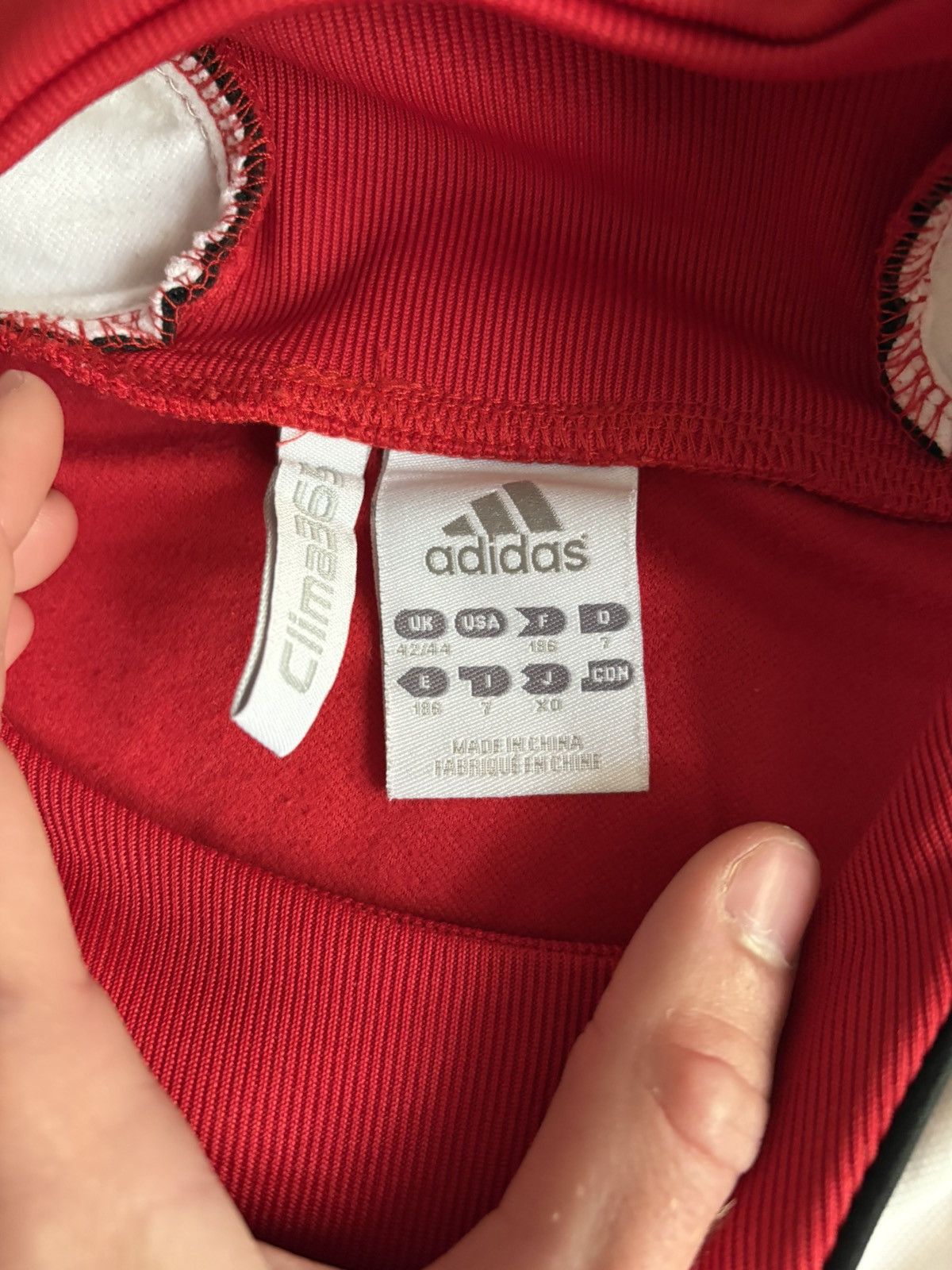Adidas × Vintage Adidas Zurich Vintage Training Player Issue Sweatshirt 2009 Size US L / EU 52-54 / 3 - 12 Thumbnail