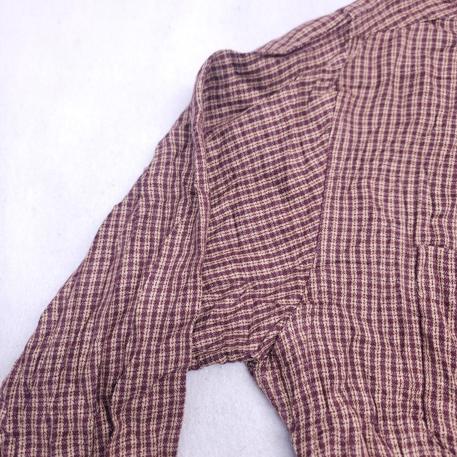 Dockers Dockers Flannel Casual Button Up Shirt Mens Size Large Brown Size US L / EU 52-54 / 3 - 4 Thumbnail