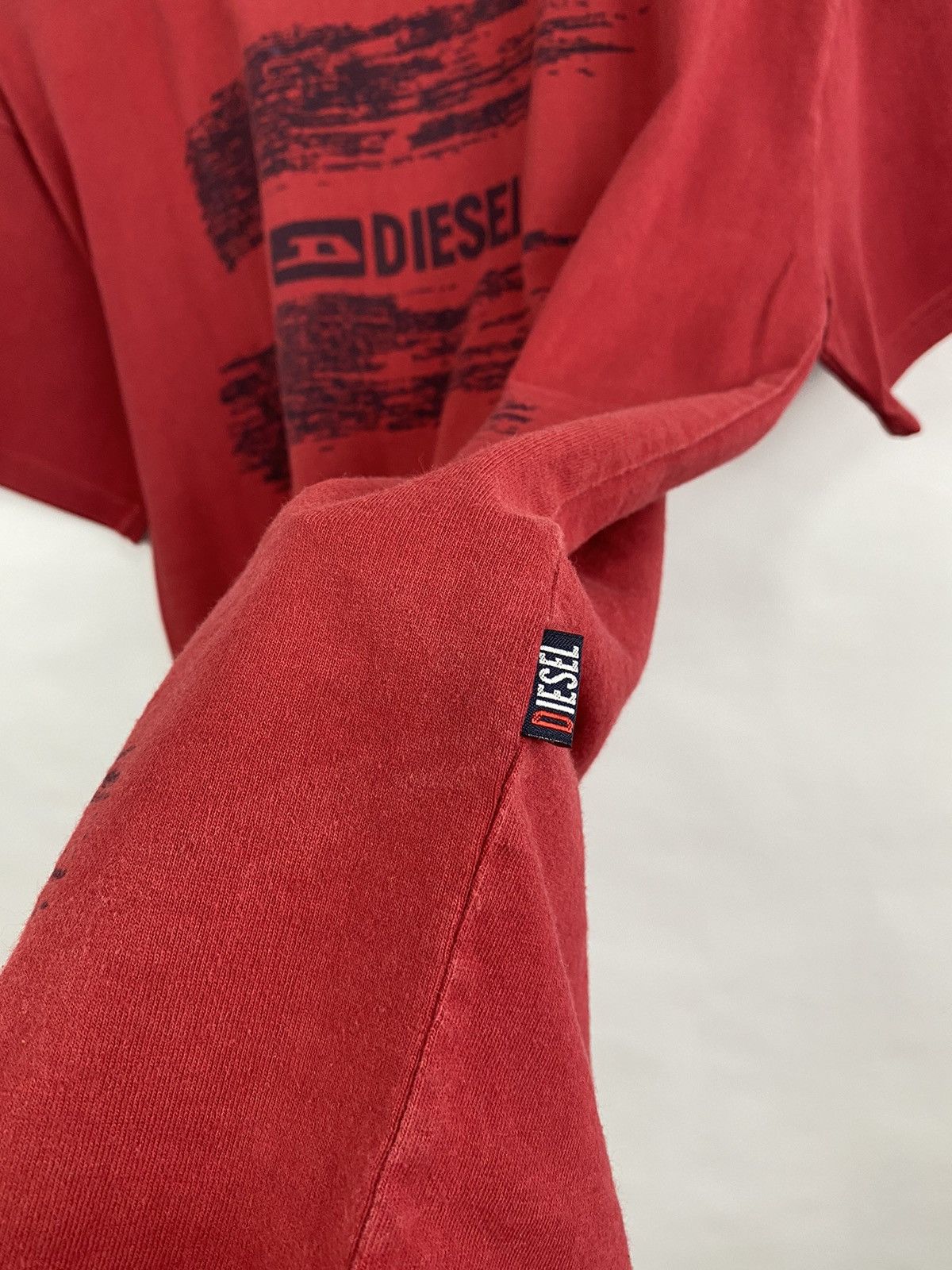 Diesel 🇺🇸 Vintage 90s Diesel Archive Art Big Logo T-Shirt Rare Retro Size US M / EU 48-50 / 2 - 7 Thumbnail
