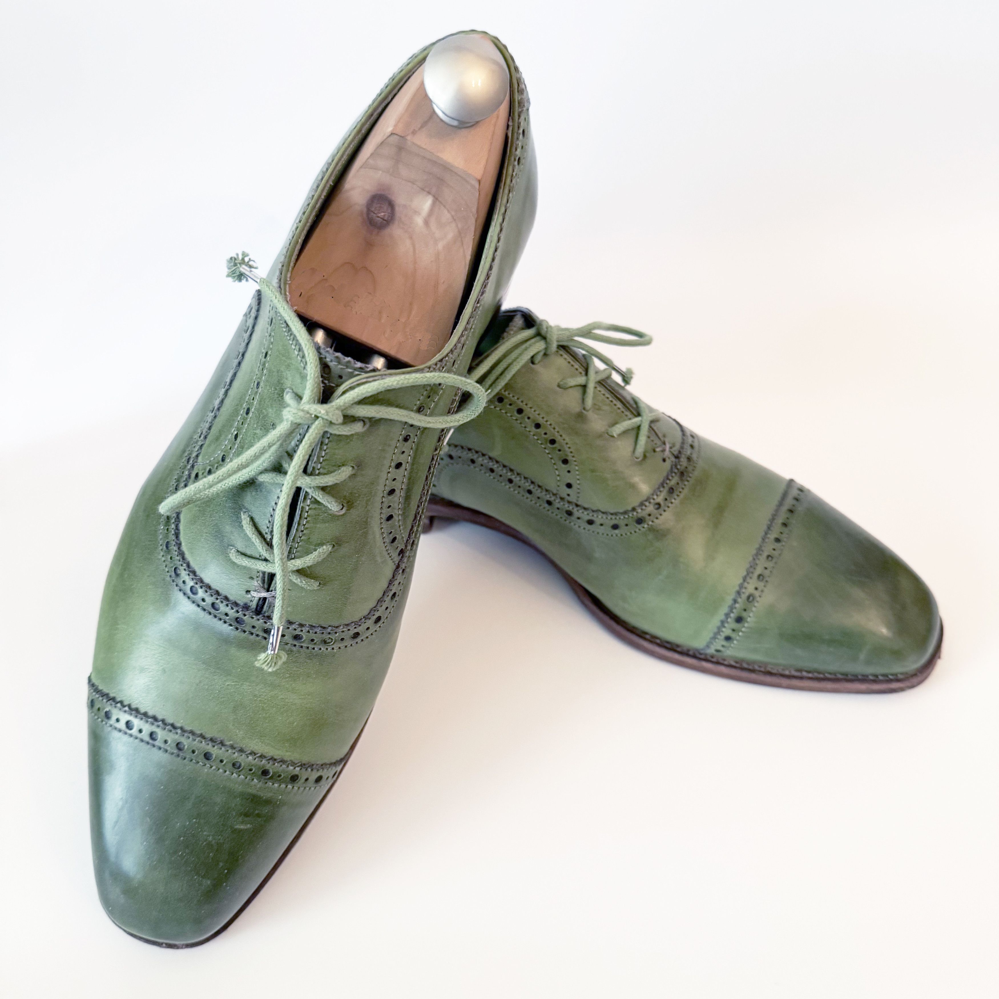 Barker Black BARKER BLACK Haraboro Cap Toe Oxfords Size US 8 / EU 41 - 3 Thumbnail