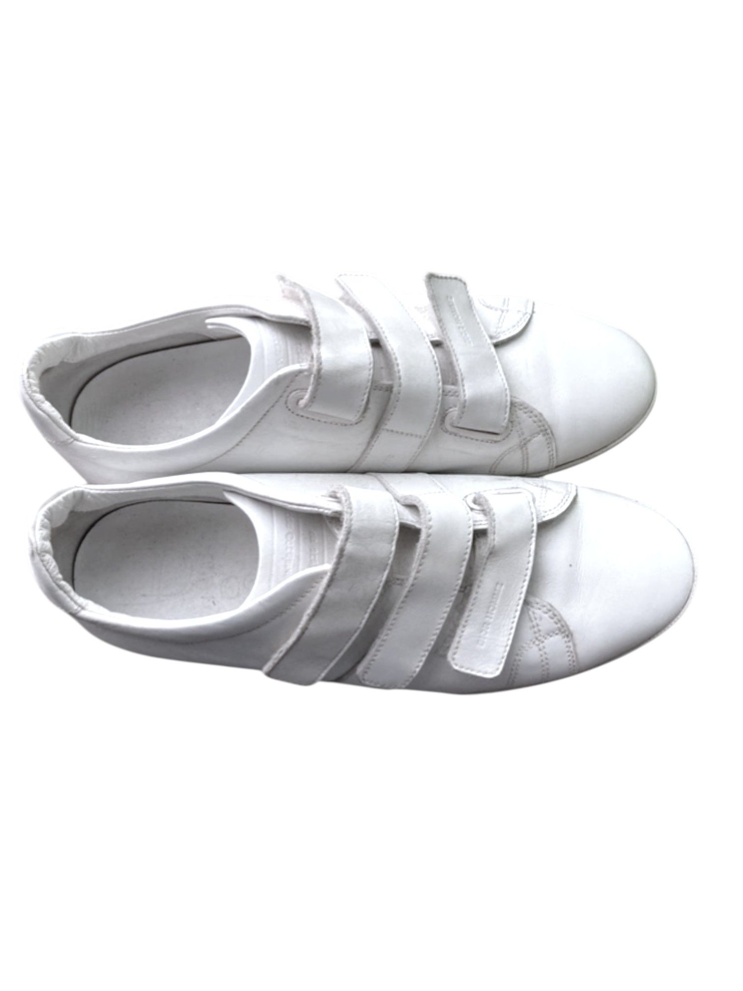Dior 2007 Dior Homme White Velcro Strap Sneakers by Hedi Slimane Size US 8 / EU 41 - 1 Thumbnail