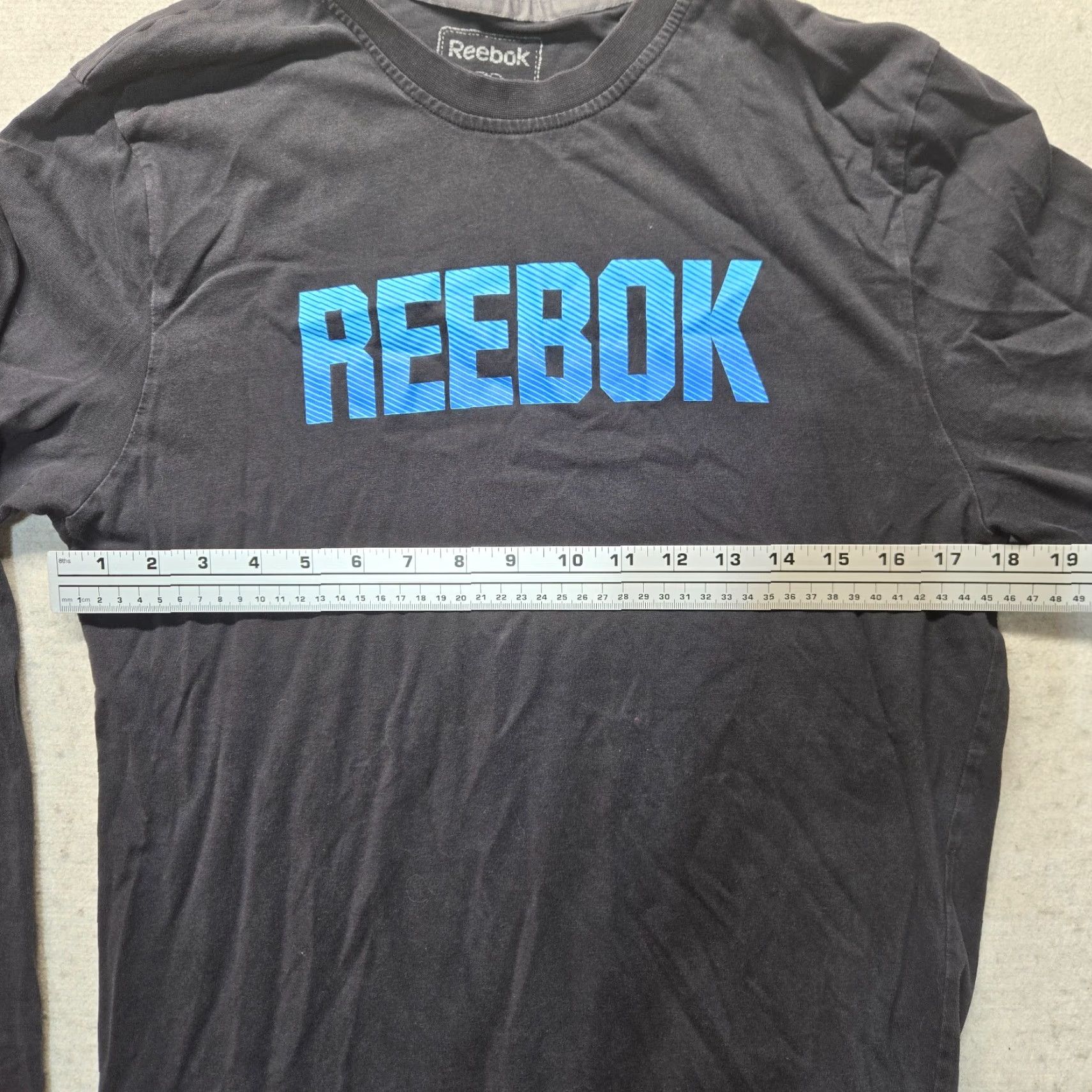 Reebok VINTAGE Reebok Shirt Men M Black Long Sleeve Cotton Tee 90s Classic Logo Shirts Mens Size US M / EU 48-50 / 2 - 4 Thumbnail