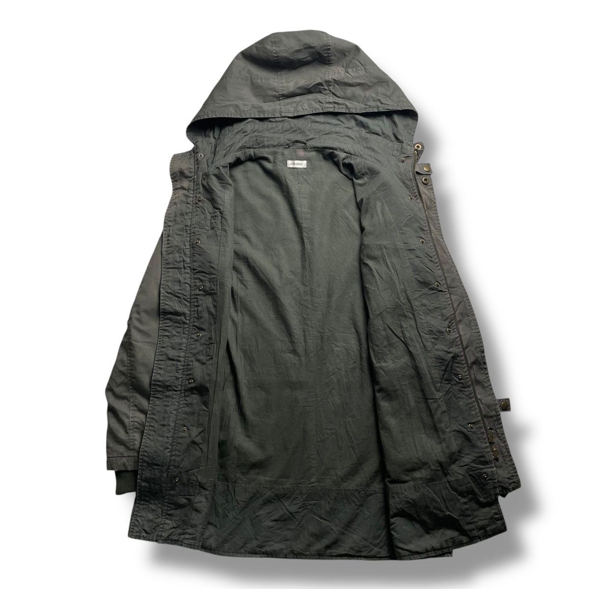 14th Addiction × Japanese Brand × Le Grande Bleu (L.G.B.) 🇯🇵 APAISER MULTIPOCKET BONDAGE PARKA JACKET Size US L / EU 52-54 / 3 - 18 Thumbnail