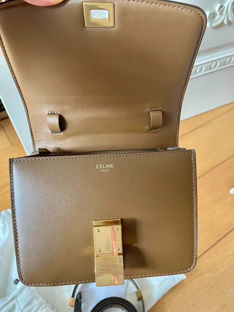 Celine Celine Classic Box Bag in Brown Color Size ONE SIZE - 7 Thumbnail