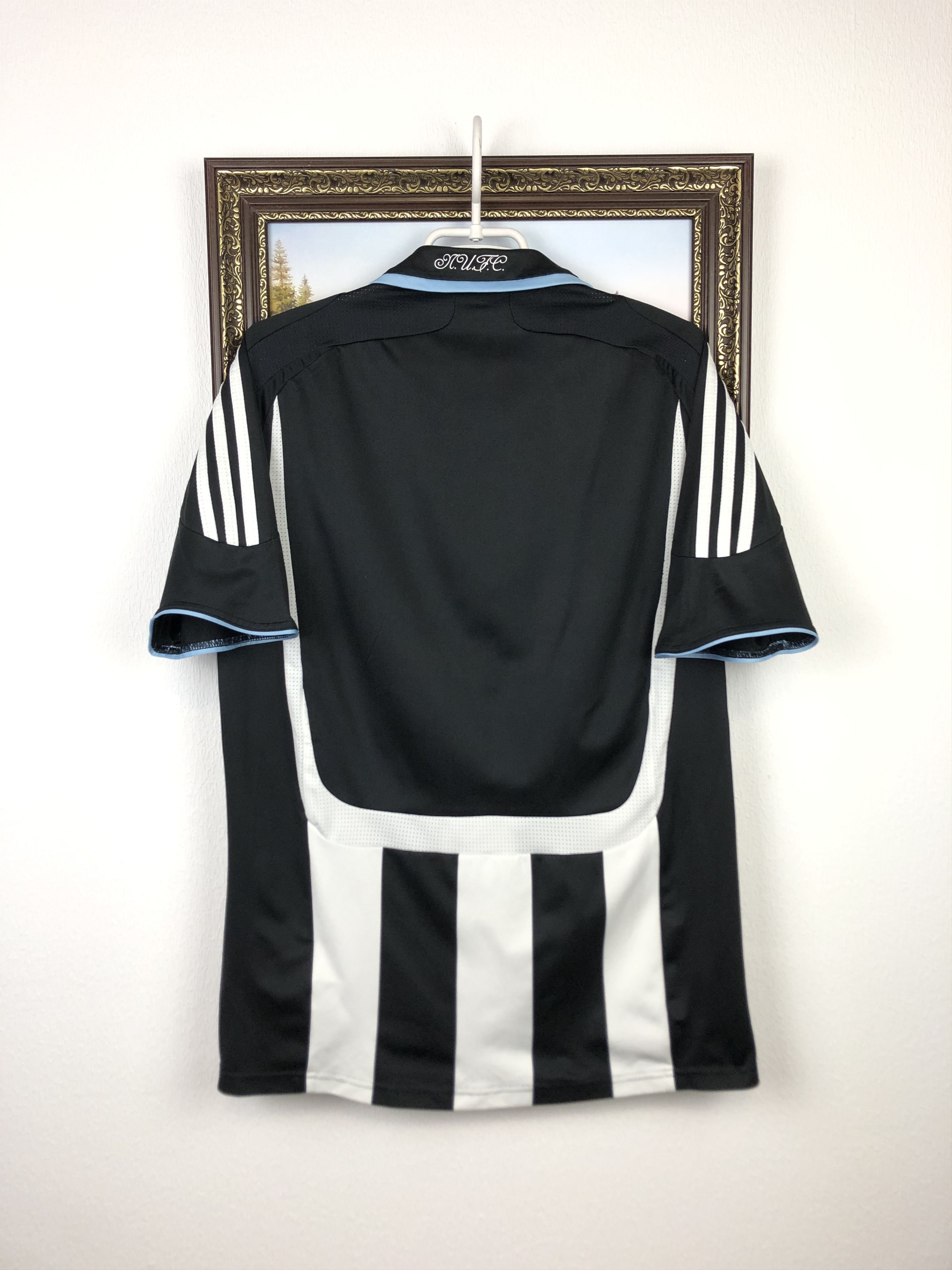 Adidas Newcastle football shirt 2007 Soccer Adidas Jersey Trikot Size US M / EU 48-50 / 2 - 8 Thumbnail