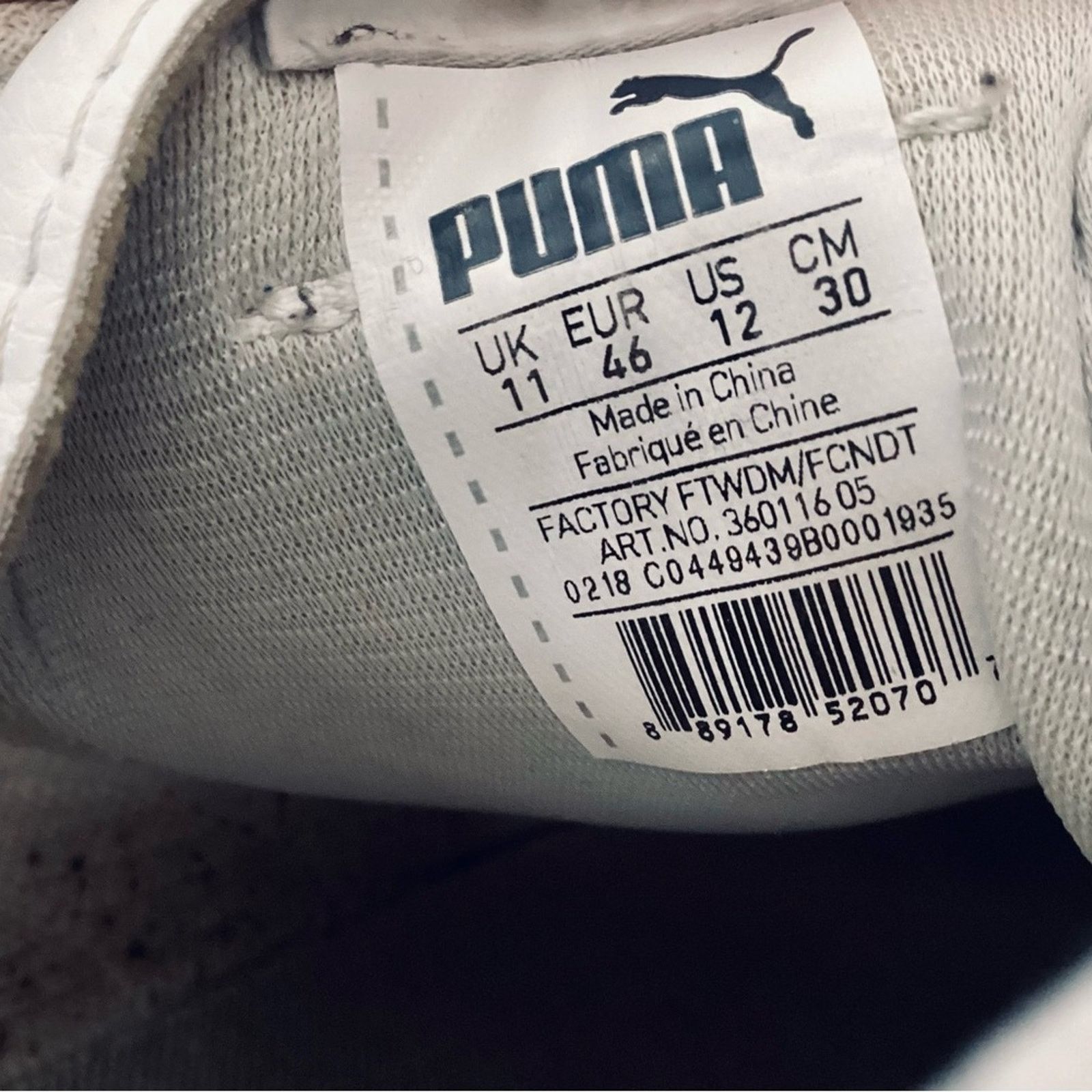 Puma PUMA Men's Turin Sneaker Size US 11 / EU 44 - 3 Thumbnail