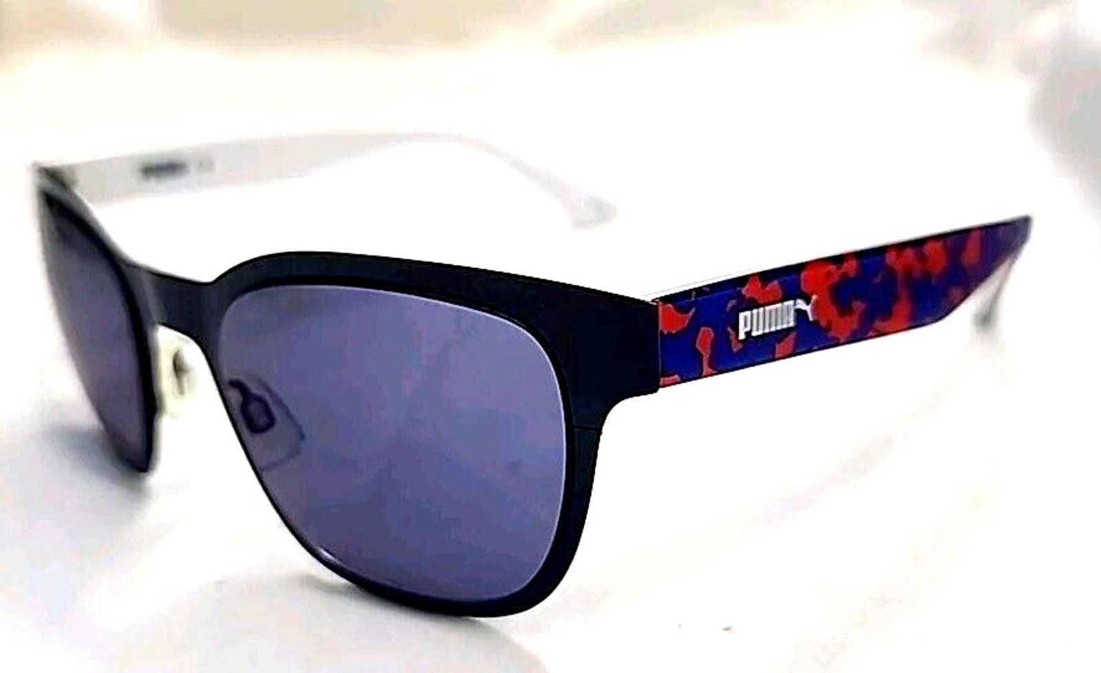 Puma Puma PU0070S 004 Greenpoint Blue Sunglasses 50-20 140 New Size ONE SIZE - 1 Thumbnail