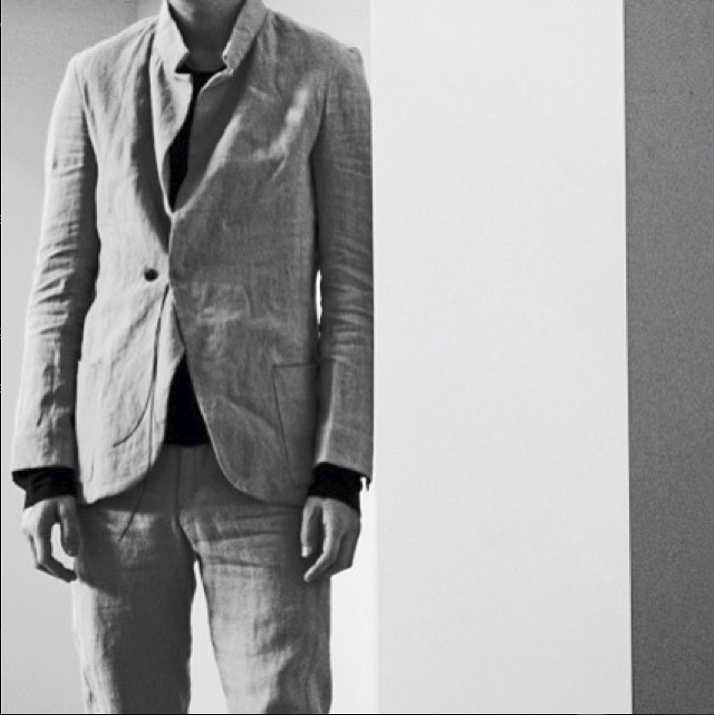 Individual Sentiments SS16 Hiyoku Single Breasted Blazer Jacket Cotton Linen Size US S / EU 44-46 / 1 - 3 Thumbnail