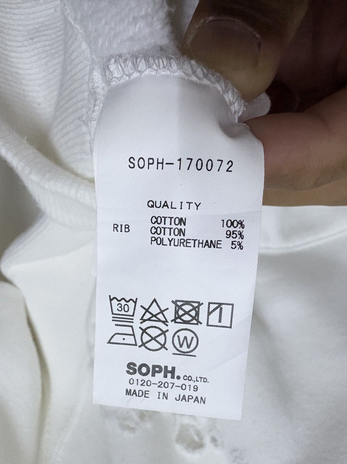 Sophnet. SS17 Sophnet. Off-White Style Distress Hoodie Size US M / EU 48-50 / 2 - 13 Thumbnail