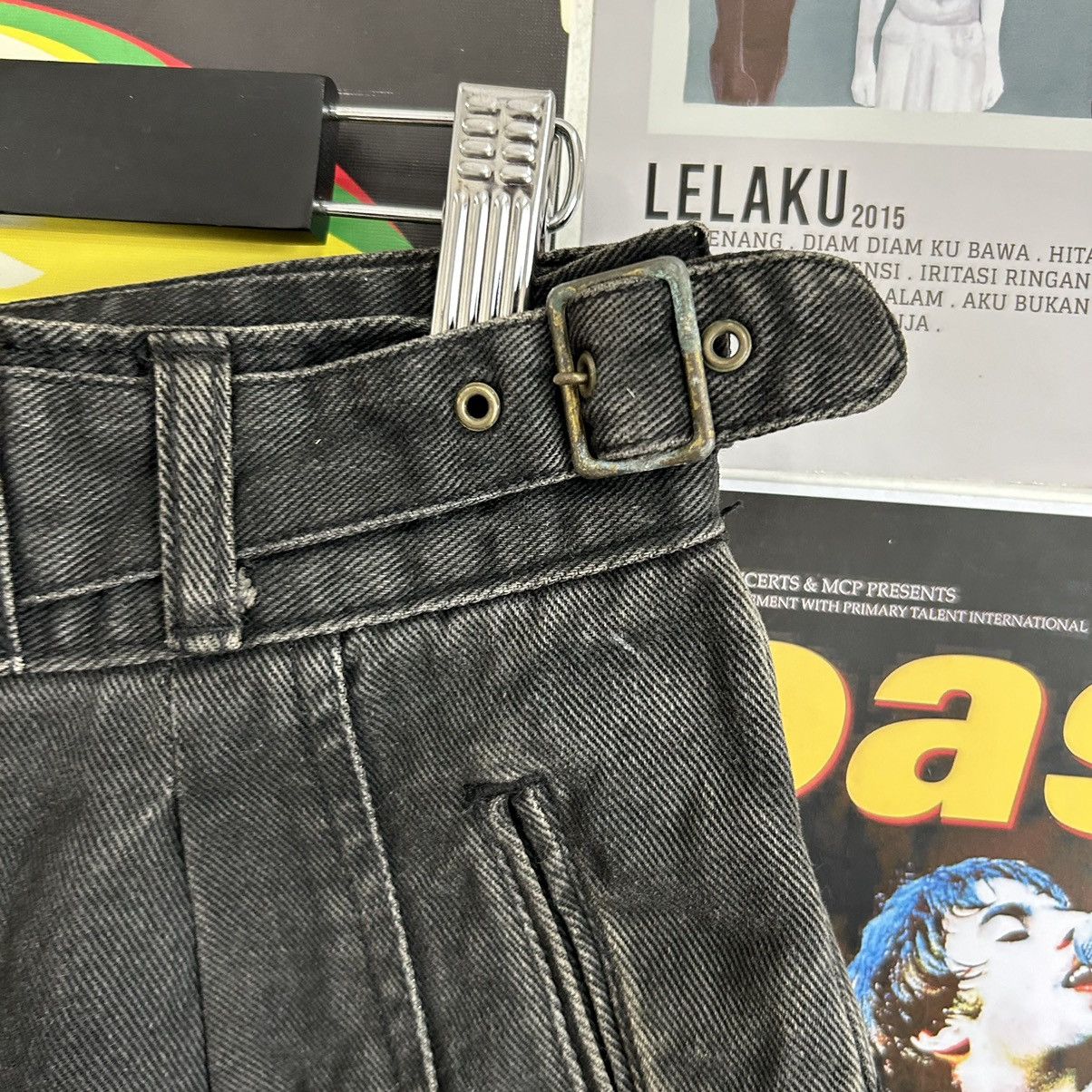 Japanese Brand Vintage Sanjego Faded Black Baggy Jeans Size US 29 - 6 Thumbnail