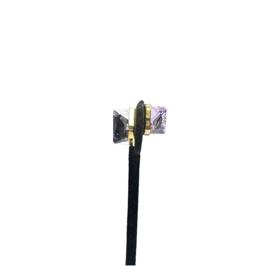 Swarovski Swarovski Lucent Ear Cuff Single, Magnetic, Purple, Size ONE SIZE - 4 Thumbnail