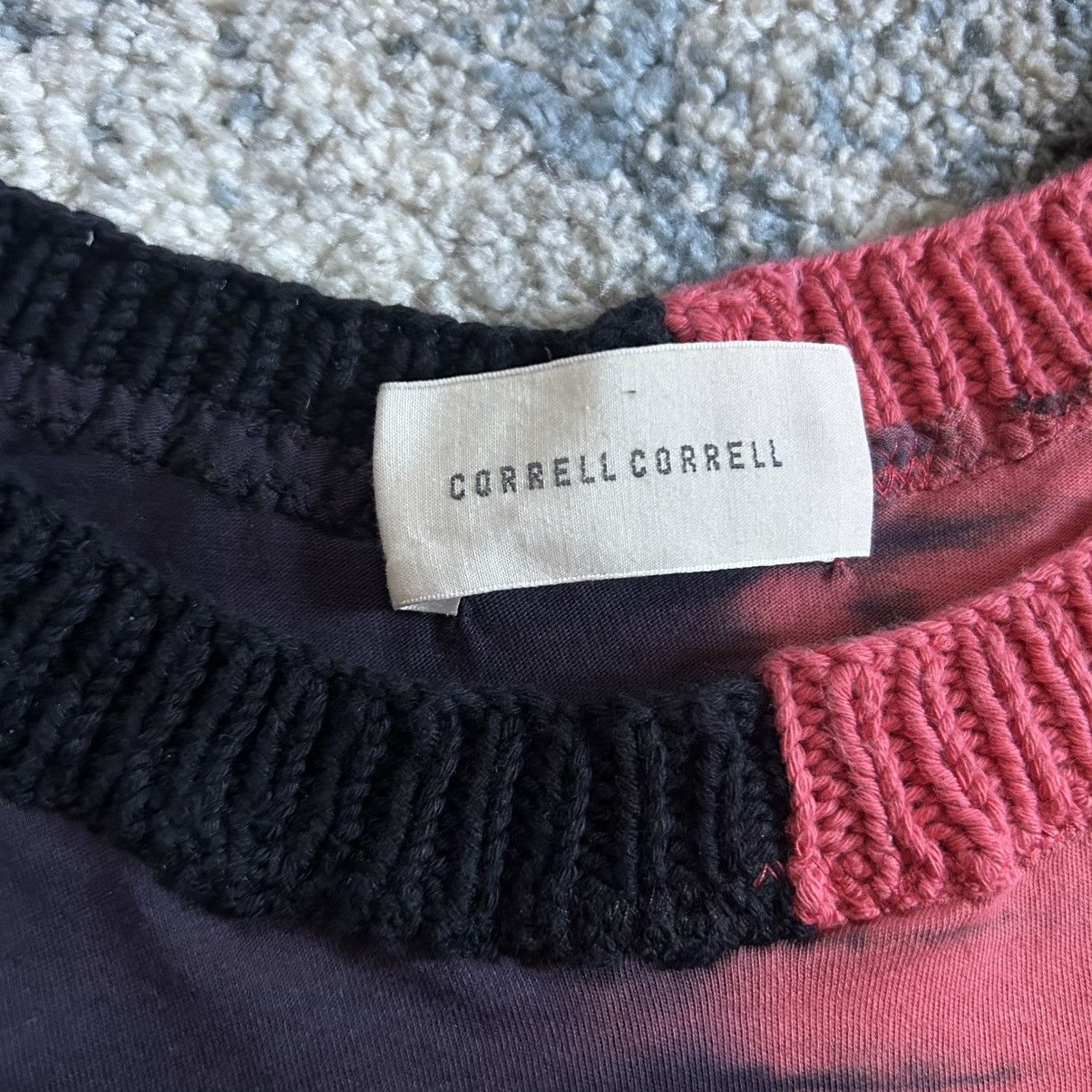Other CORRELL CORRELL BLiND STiTCH KNiT SWEATER NECK SPLiT TiE DYE Size S / US 4 / IT 40 - 8 Thumbnail