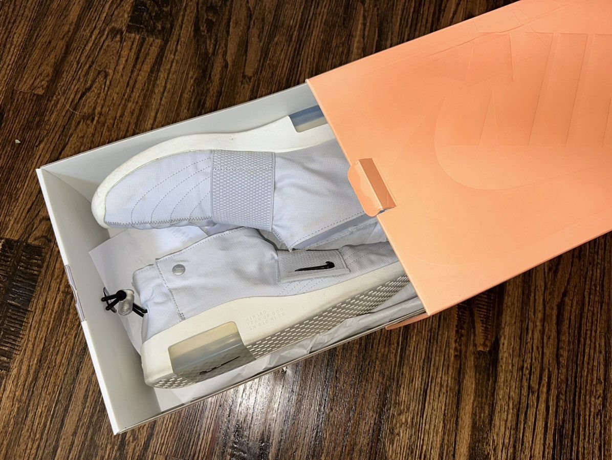 No Fear Nike Air Fear of God Moc Pure Platinum Lorenzo Shoes 11.5 Size US 11.5 / EU 44-45 - 5 Thumbnail