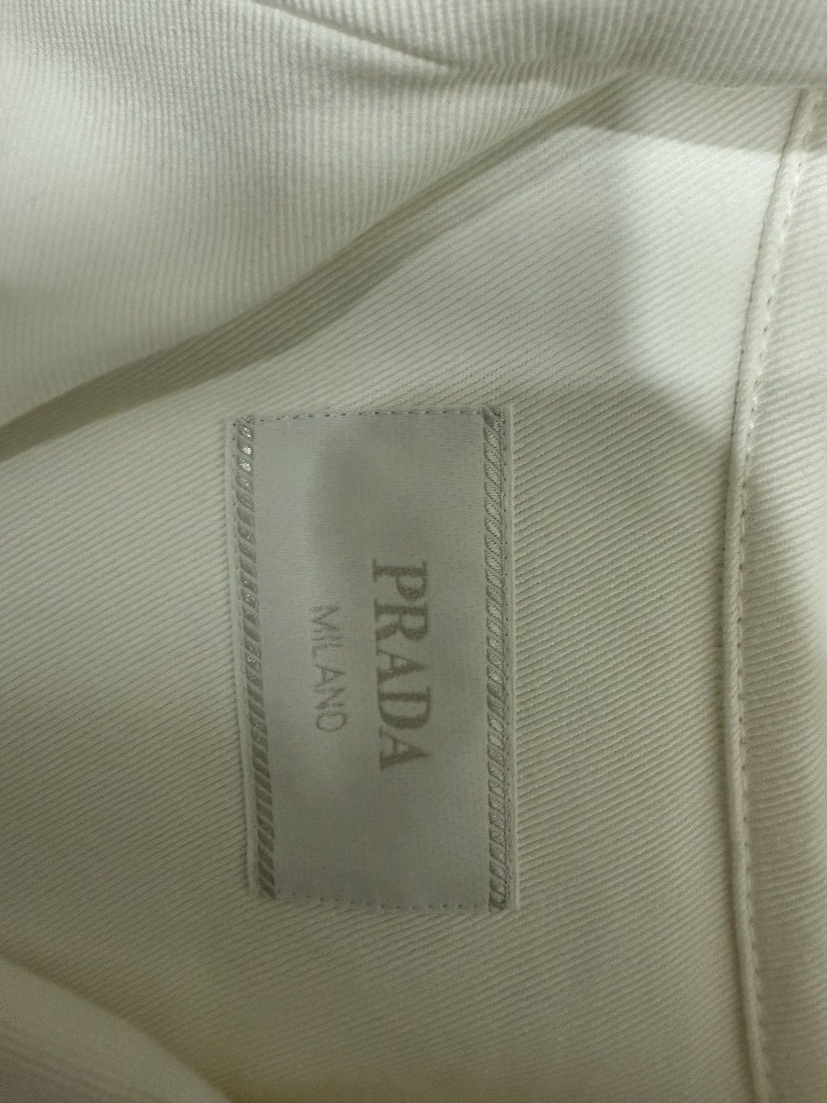 Prada Prada logo embossed Bowling Shirt Size US M / EU 48-50 / 2 - 4 Thumbnail