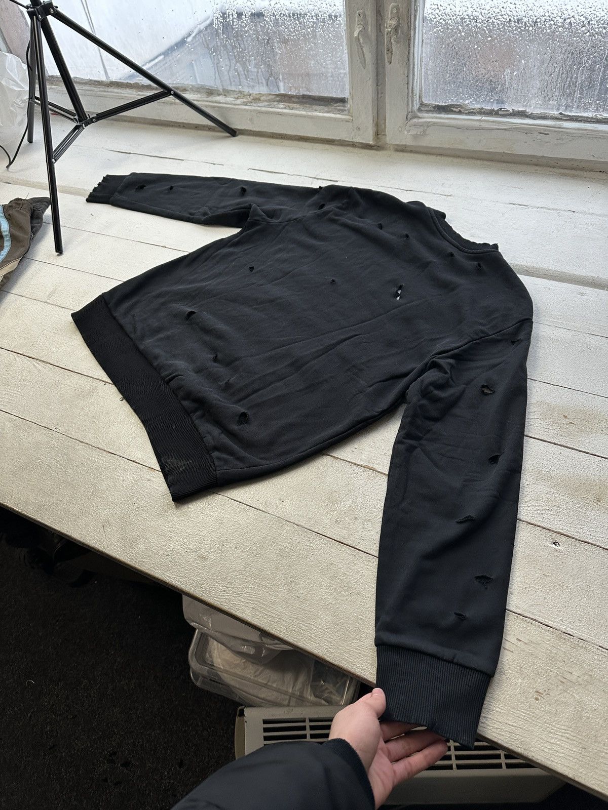 Diesel 🚨DIESEL HYPE DENIM DIVISION BIG LOGO BOXY FIT DISTRESS Size US L / EU 52-54 / 3 - 10 Thumbnail