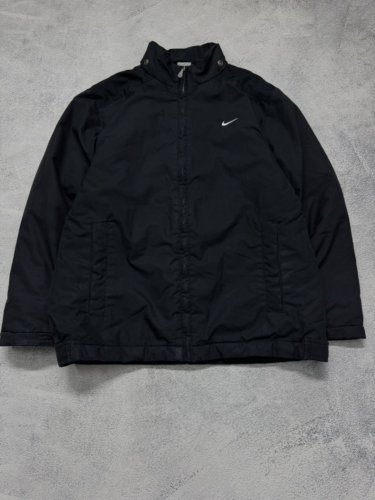 Nike Vintage Y2k Nike Nylon Swoosh Jacket 00’s Size US S / EU 44-46 / 1 - 9 Thumbnail