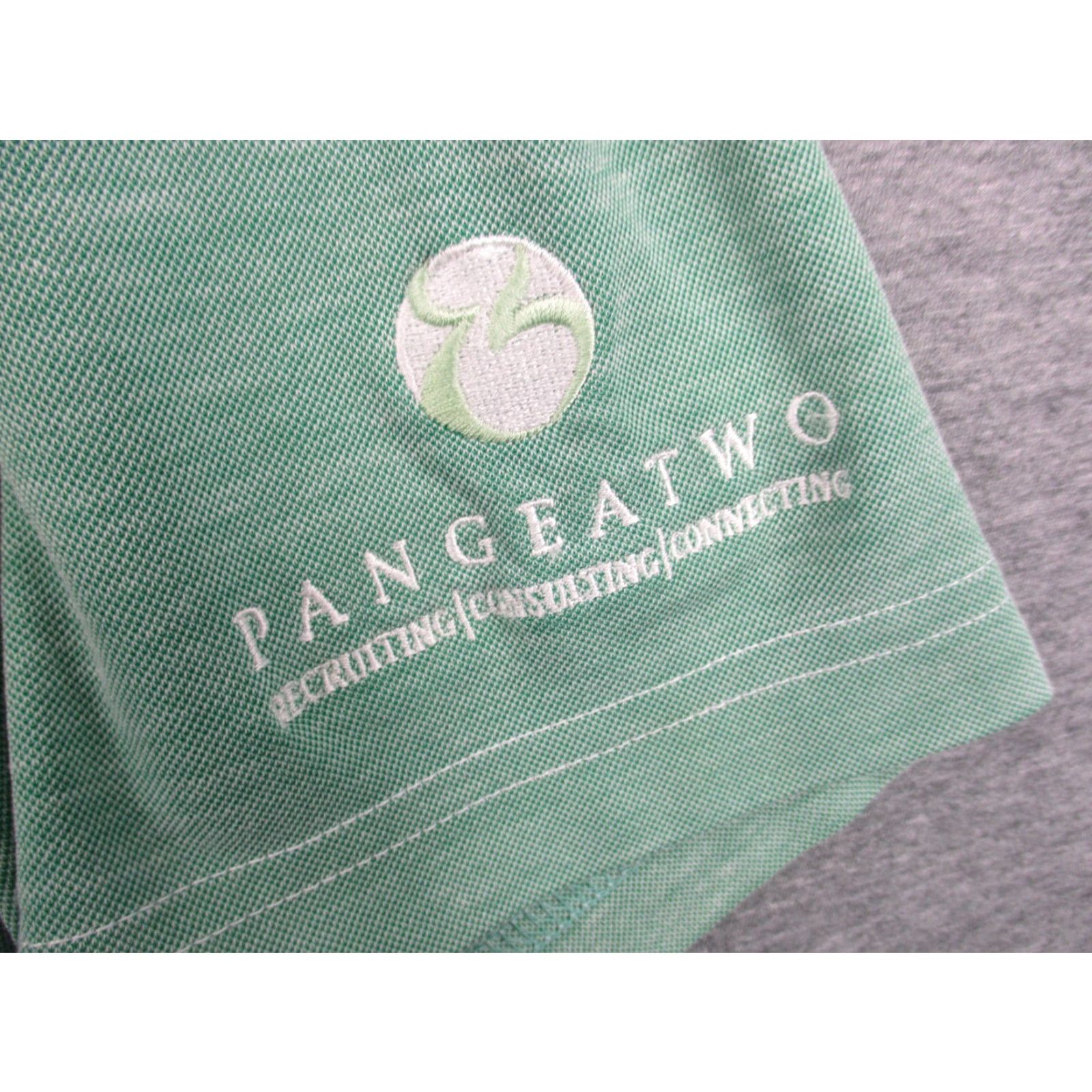 TravisMathew Travis Mathew Polo Shirt Mens Large Short Sleeve Green Pangeatwo Consulting Size US L / EU 52-54 / 3 - 2 Thumbnail
