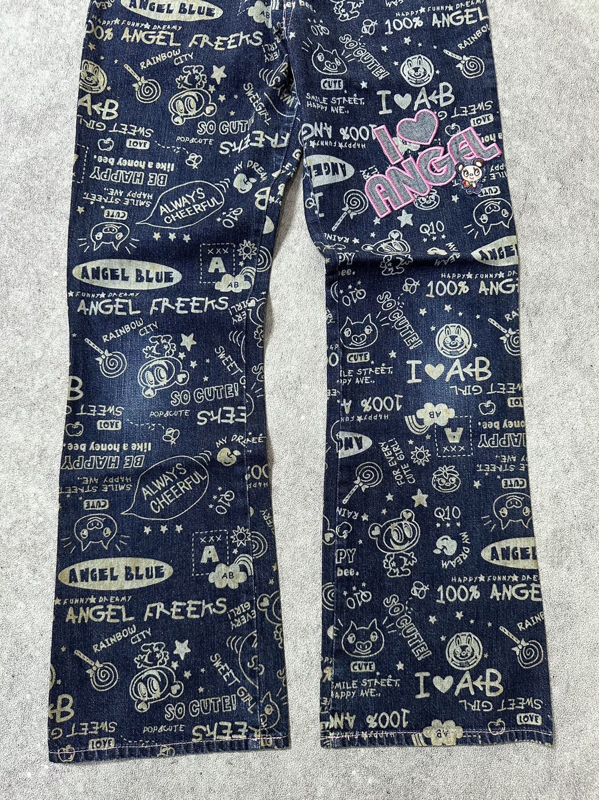 Angel Blue Y2K Japanes Angel Blue Flare Jeans Size 27" / US 4 / IT 40 - 3 Thumbnail