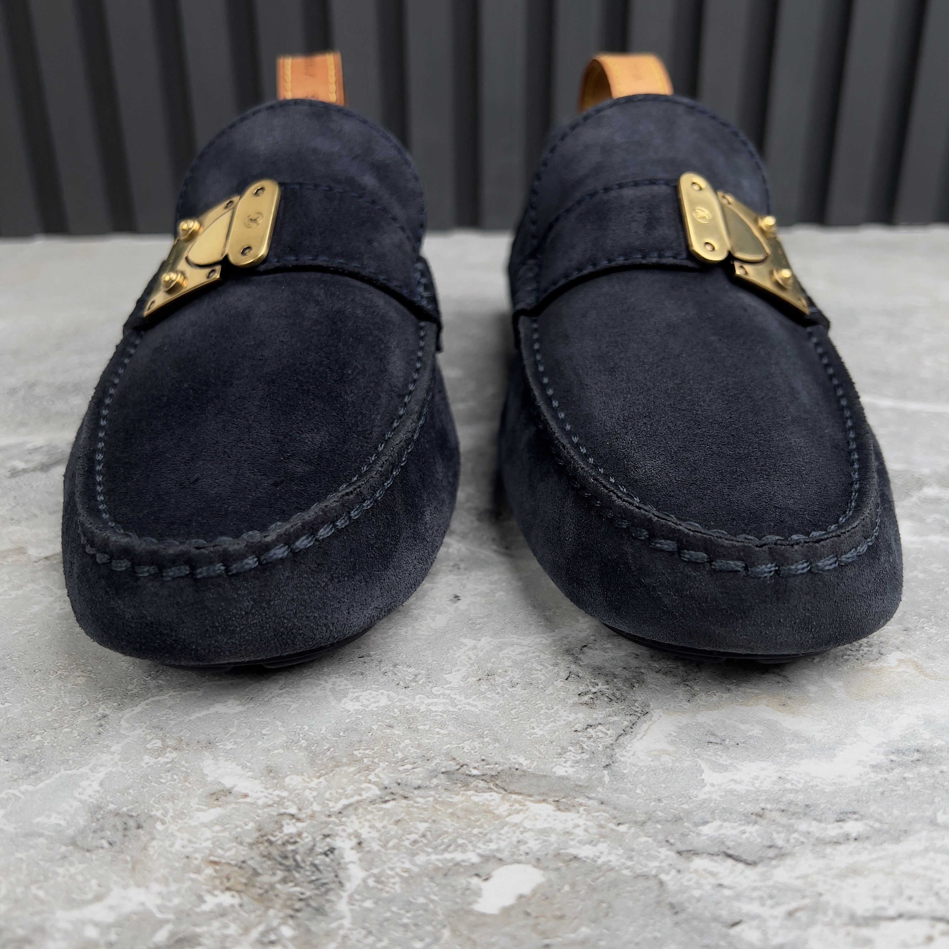 Louis Vuitton Louis Vuitton Racetrack Driving Moccasin Suede Size US 8.5 / EU 41-42 - 8 Thumbnail