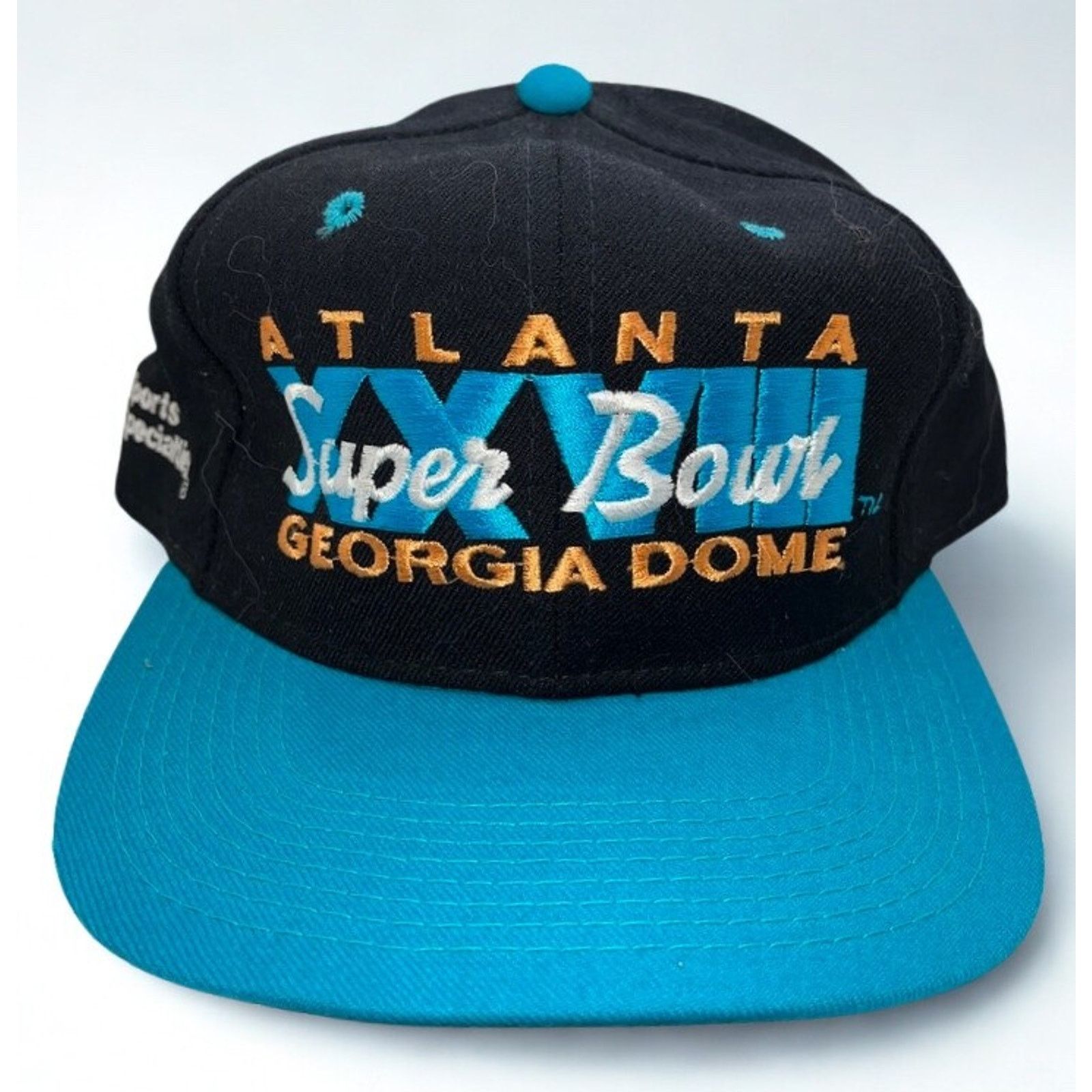 Sports Specialties Super Bowl XXVIII Atlanta 1994 Sports Specialties Hat 7 1/2 Size ONE SIZE - 4 Thumbnail