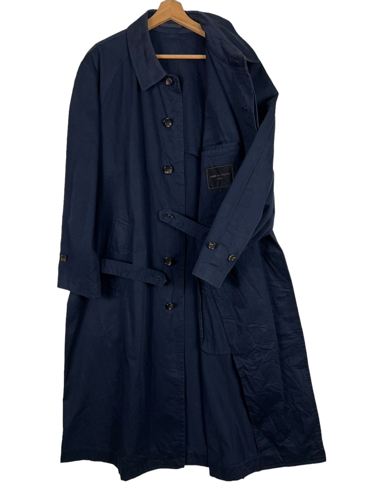 Comme des Garcons 🔥 AD 1989 COMME DES GARCONS LONG COAT REI KAWAKUBO DESIGN Size US M / EU 48-50 / 2 - 11 Thumbnail