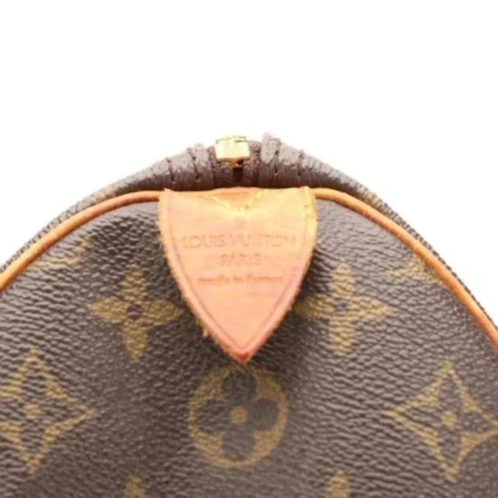 Louis Vuitton LOUIS VUITTON Iconic Speedy 35 Handbag in Monogram Canvas Size ONE SIZE - 6 Thumbnail