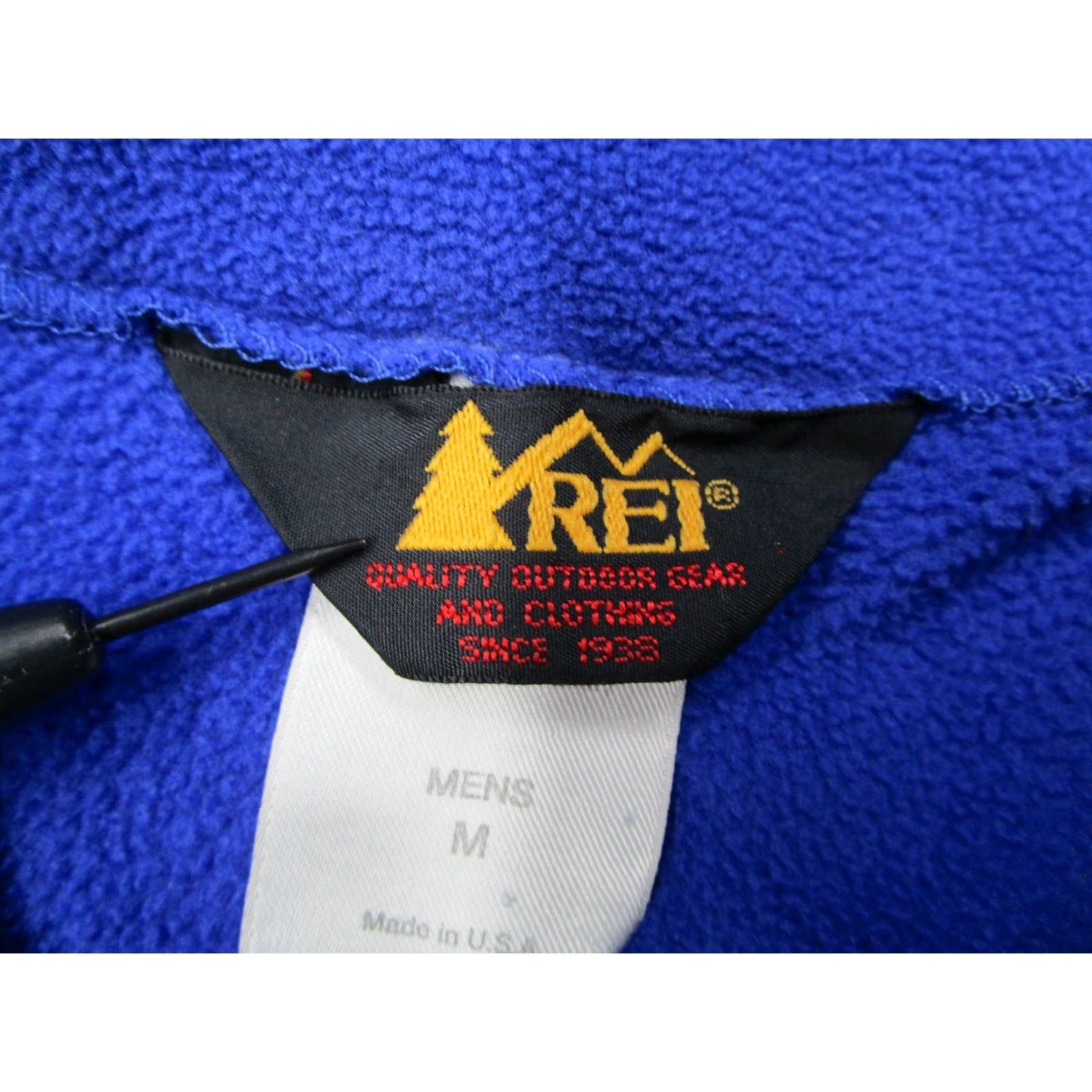 Vintage VINTAGE REI Jacket Men M Blue Polartec 1/2 Zip Fleece Pullover Made in USA Size US M / EU 48-50 / 2 - 3 Thumbnail