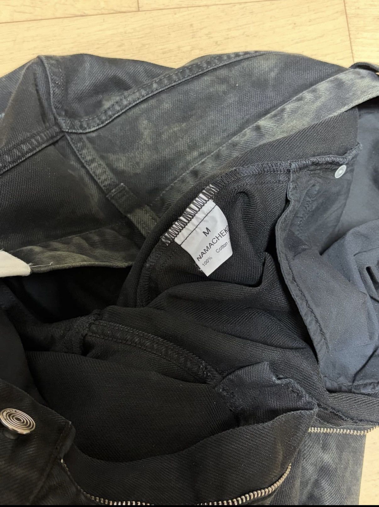 Namacheko [M] Namacheko Lomna Denim Black menthol Size US 31 - 3 Thumbnail