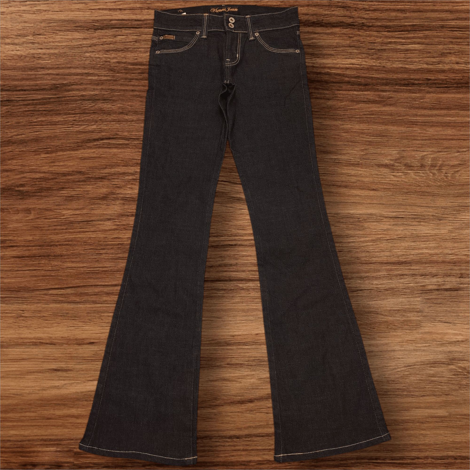Hysteric Glamour Japanese Insane Vienus Jean Flared Jeans Bootcut Size 27" / US 4 / IT 40 - 2 Thumbnail